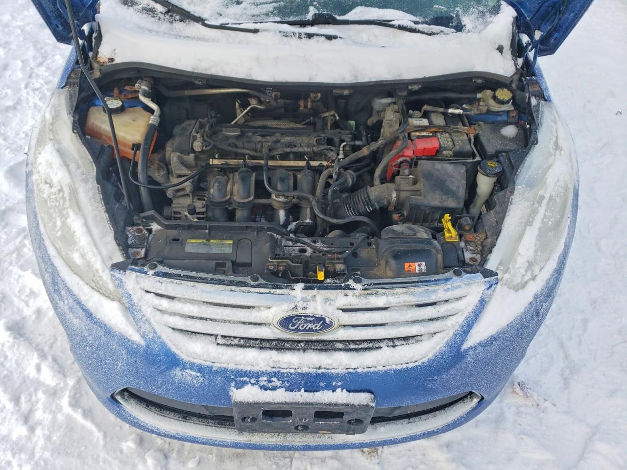 2011 Ford Fiesta Sel Blue vin: 3FADP4CJ4BM120575