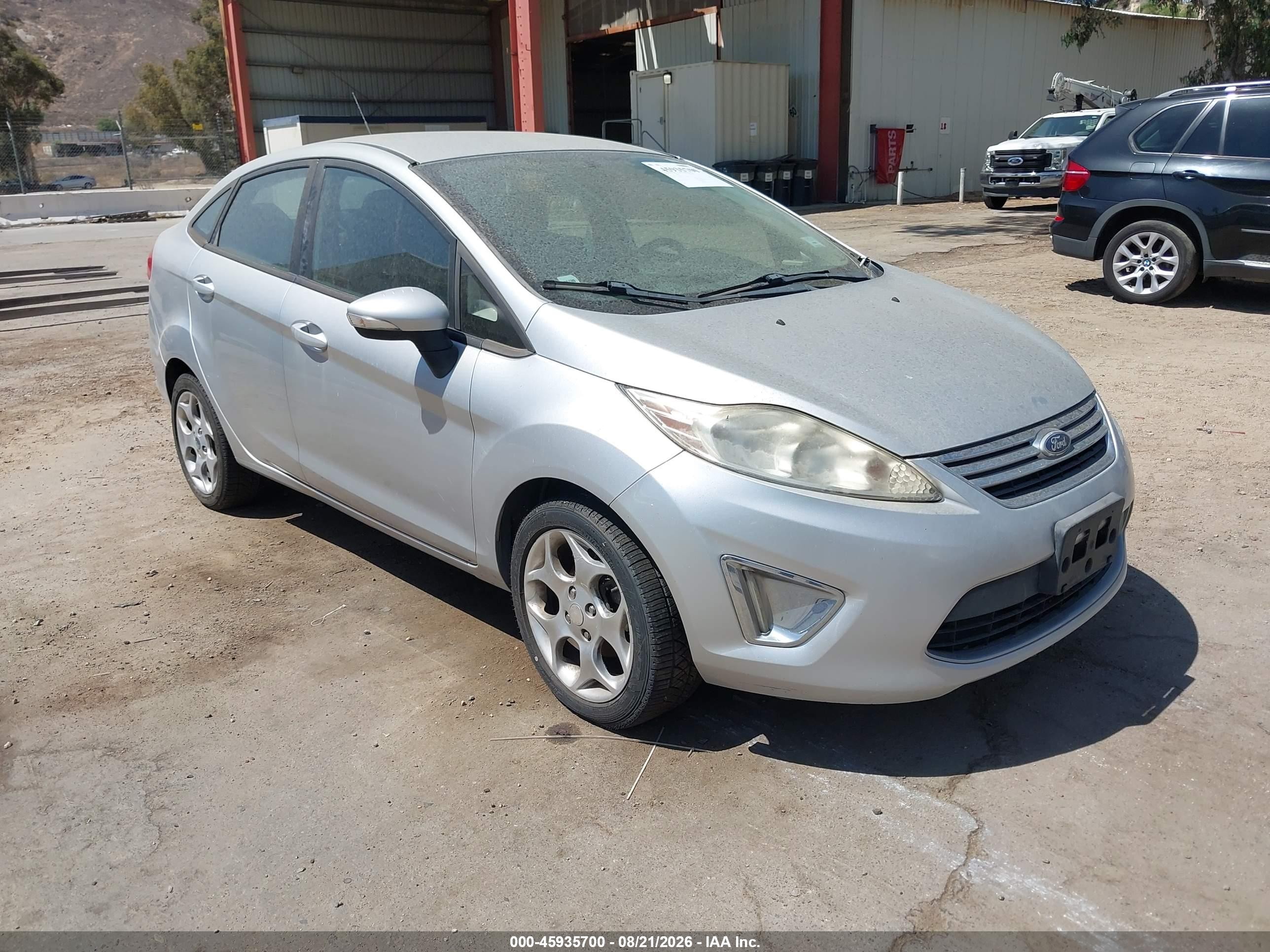 2011 Ford Fiesta Sel Silver vin: 3FADP4CJ5BM114543