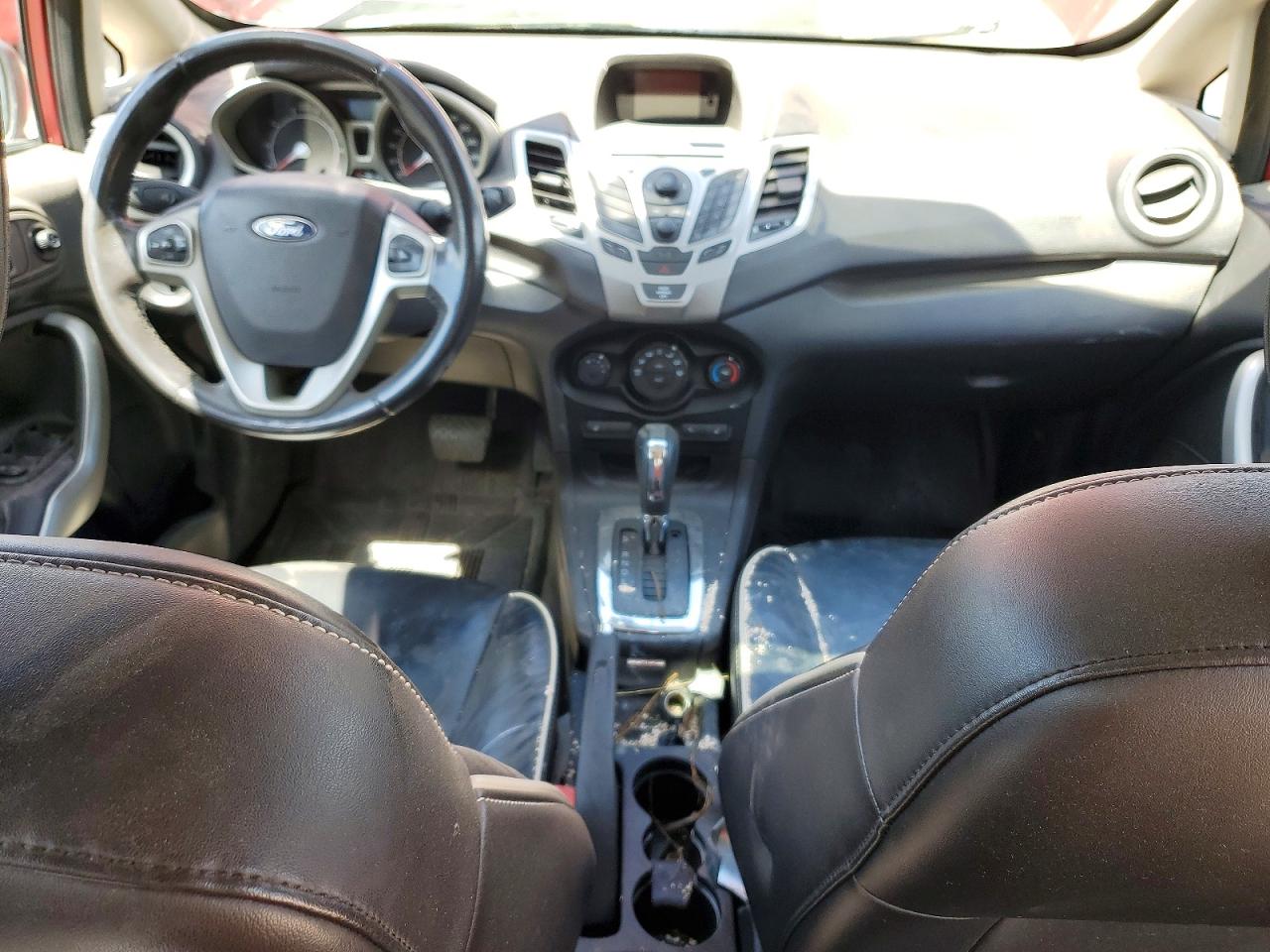 2011 Ford Fiesta Sel Красный vin: 3FADP4CJ5BM123422