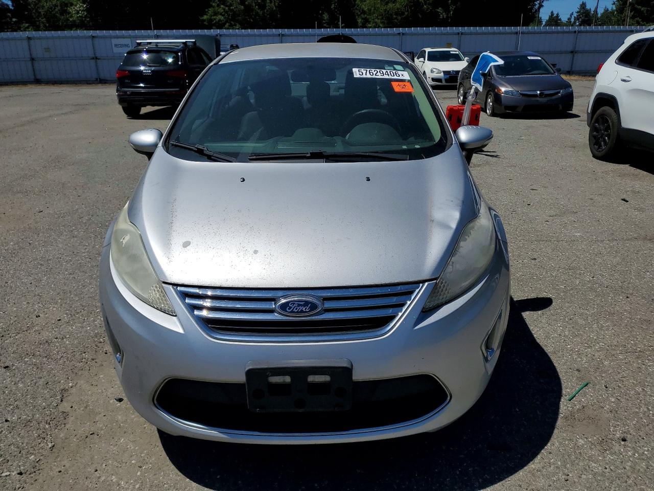 2011 Ford Fiesta Sel Silver vin: 3FADP4CJ5BM210270