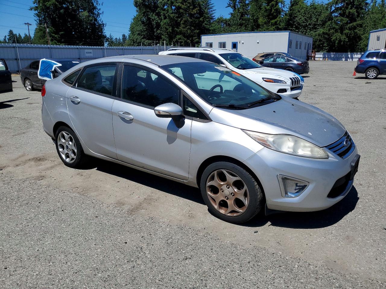 2011 Ford Fiesta Sel Silver vin: 3FADP4CJ5BM210270