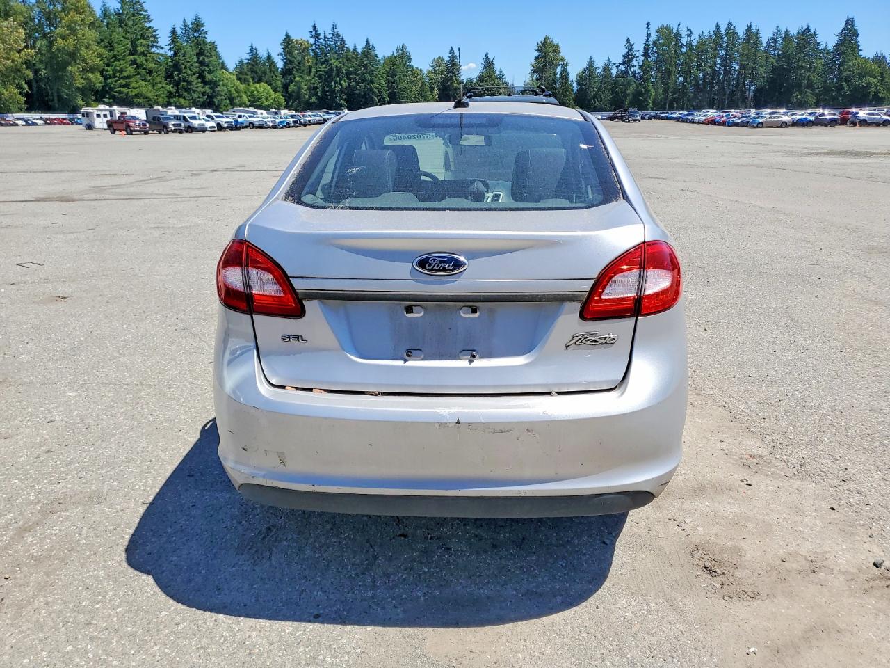 2011 Ford Fiesta Sel Silver vin: 3FADP4CJ5BM210270