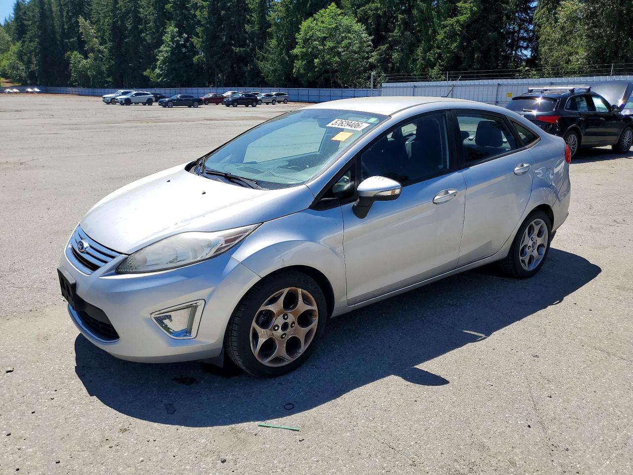2011 Ford Fiesta Sel Silver vin: 3FADP4CJ5BM210270
