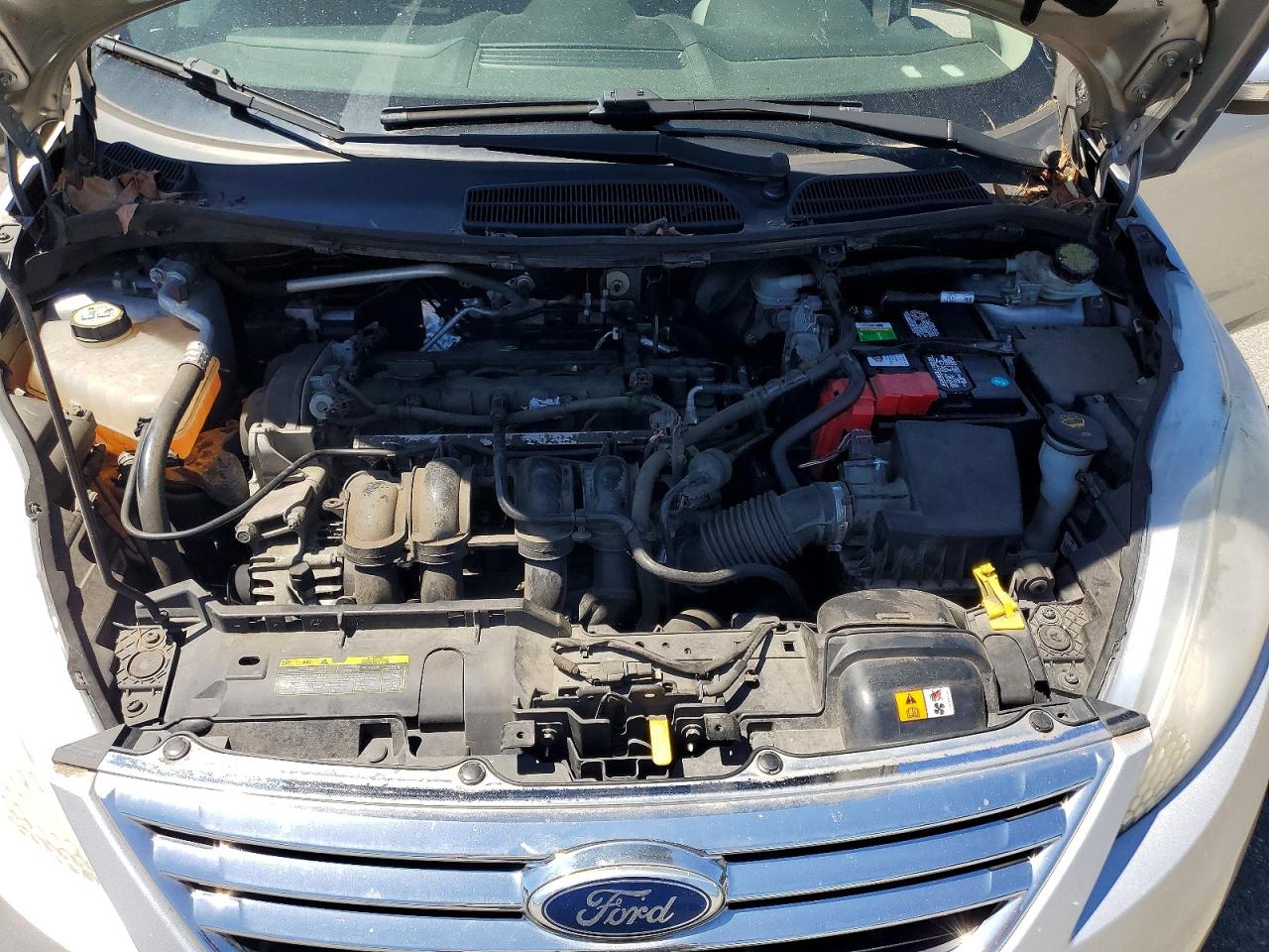 2011 Ford Fiesta Sel Silver vin: 3FADP4CJ5BM210270