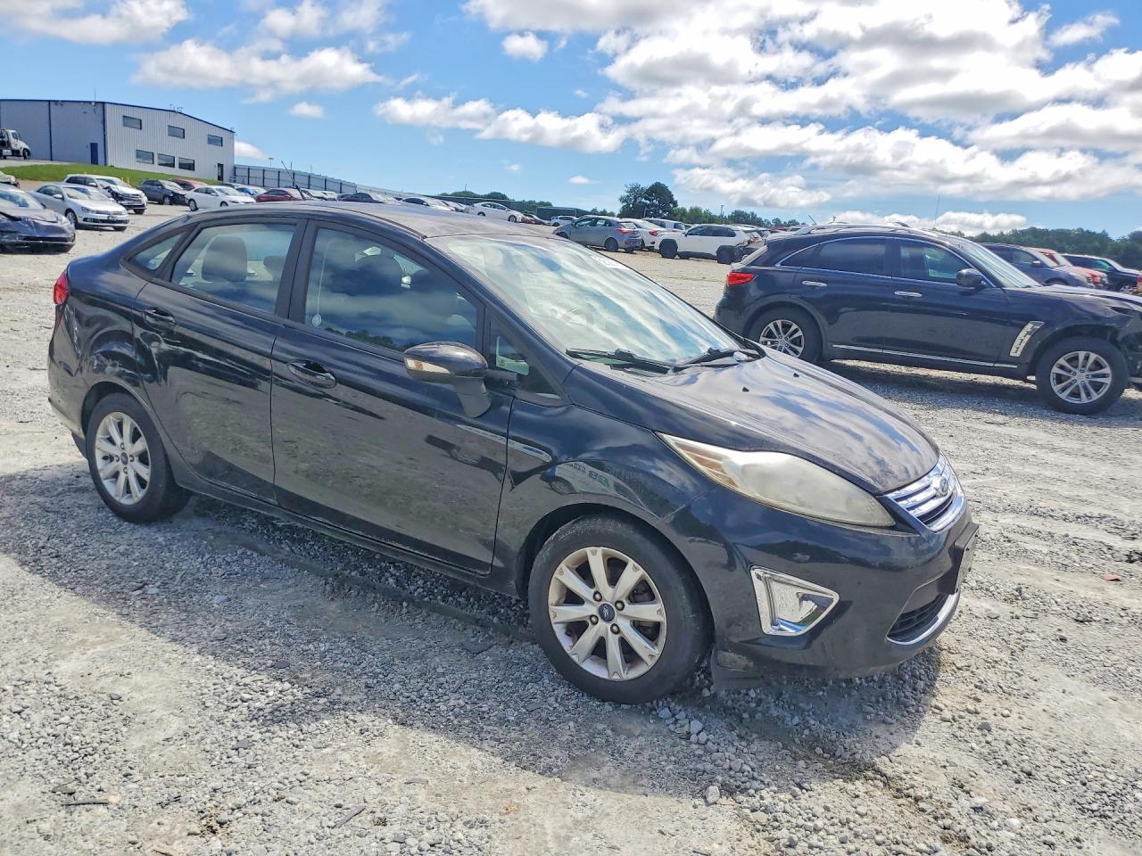 2012 Ford Fiesta Sel Black vin: 3FADP4CJ5CM208293