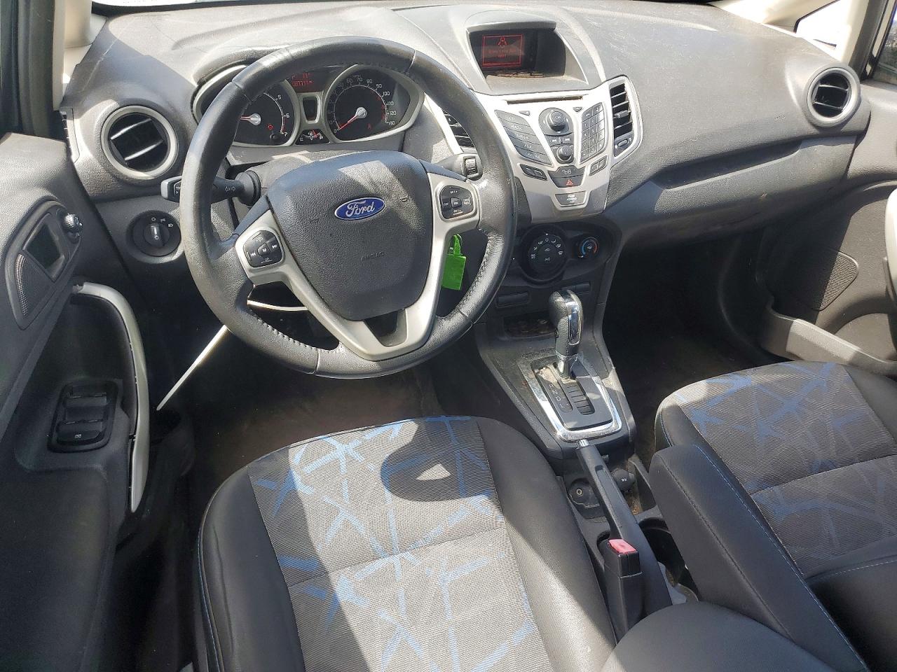 2012 Ford Fiesta Sel Black vin: 3FADP4CJ5CM208293