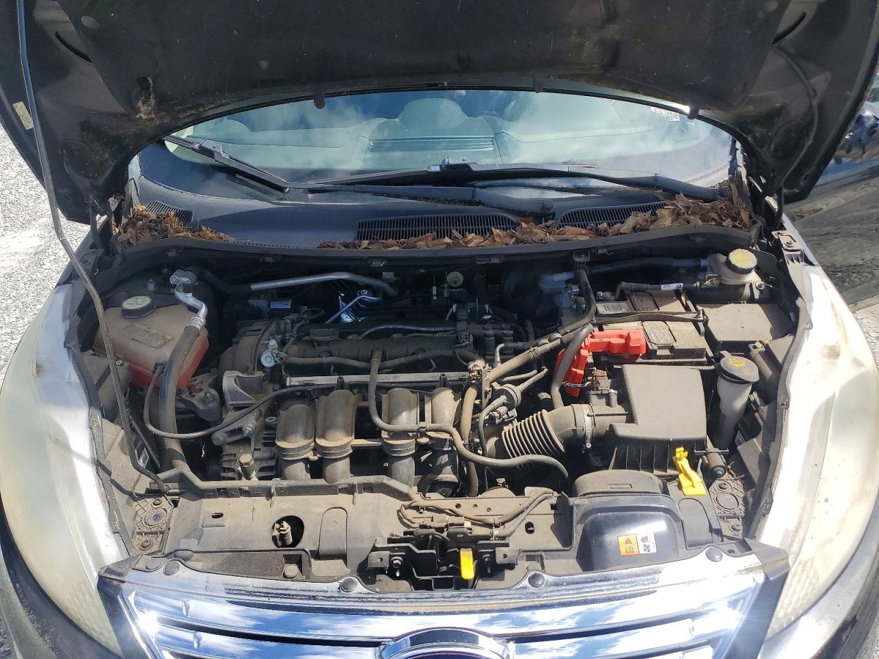 2012 Ford Fiesta Sel Black vin: 3FADP4CJ5CM208293