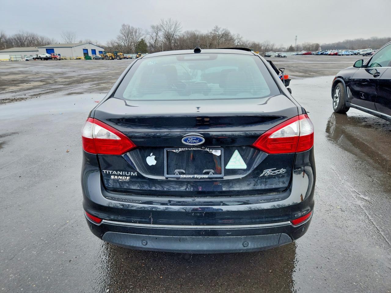 2017 Ford Fiesta Titanium Black vin: 3FADP4CJ5HM158616