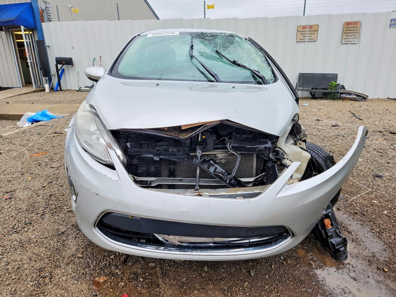 2012 Ford Fiesta Sel Silver vin: 3FADP4CJ6CM208304