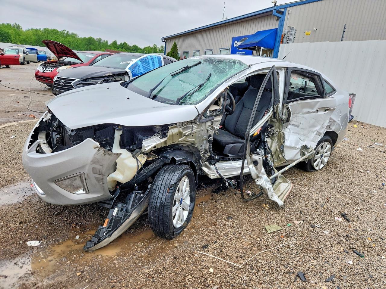 2012 Ford Fiesta Sel Silver vin: 3FADP4CJ6CM208304