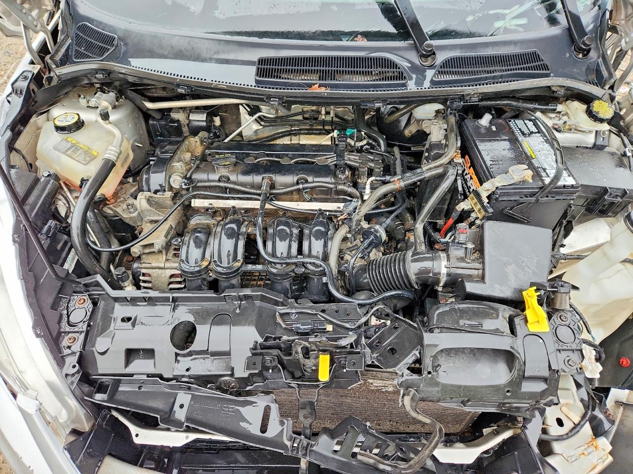 2012 Ford Fiesta Sel Silver vin: 3FADP4CJ6CM208304