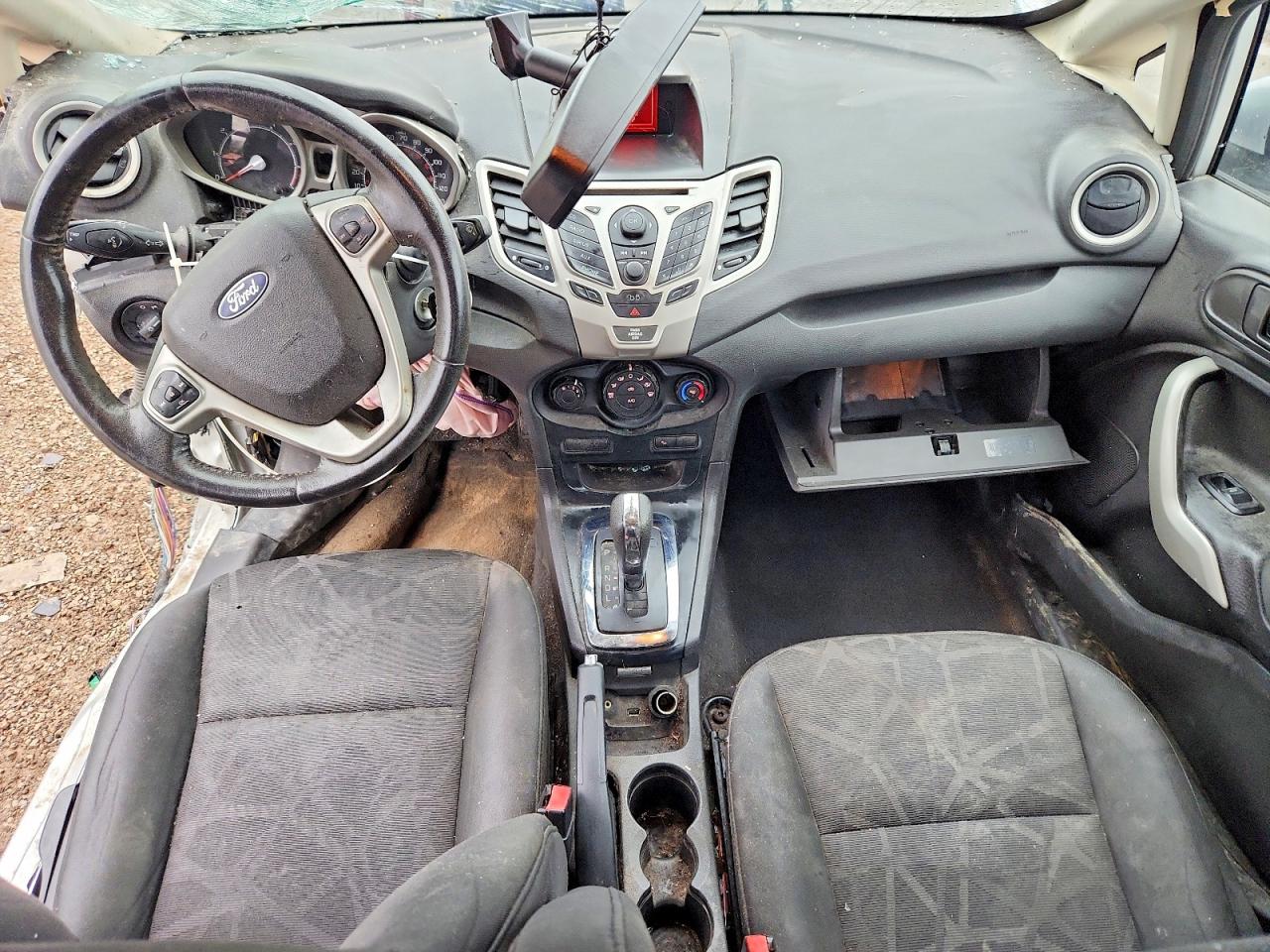 2012 Ford Fiesta Sel Silver vin: 3FADP4CJ6CM208304