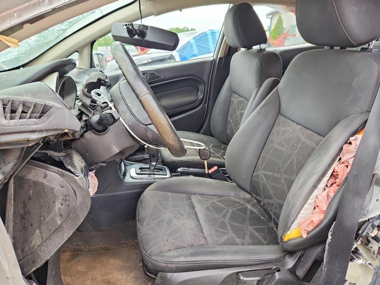2012 Ford Fiesta Sel Silver vin: 3FADP4CJ6CM208304
