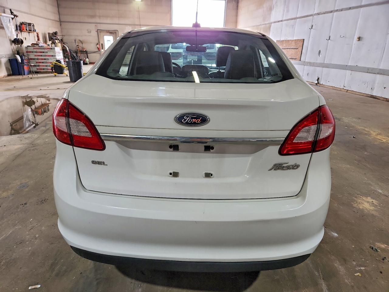 2011 Ford Fiesta Sel Белый vin: 3FADP4CJ7BM100191