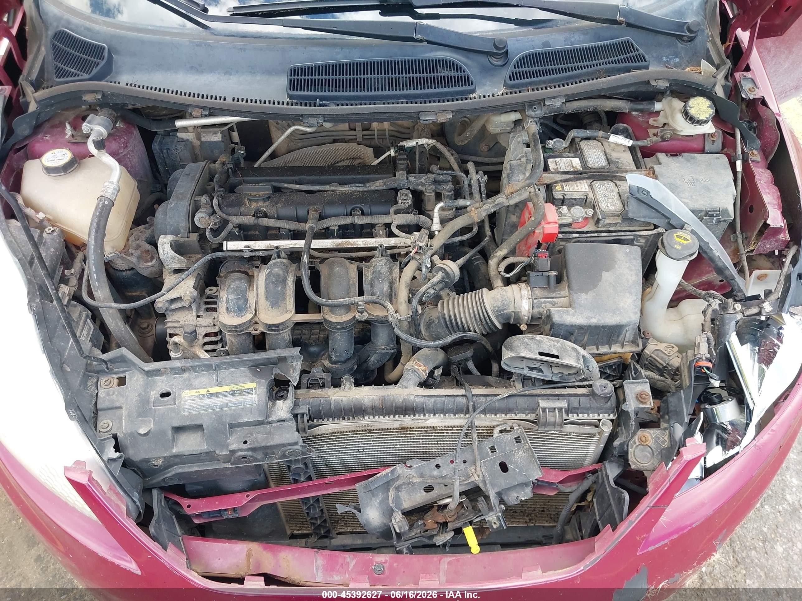 2011 Ford Fiesta Sel Pink vin: 3FADP4CJ7BM100708