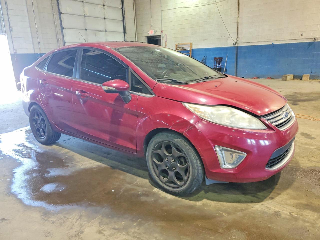 2011 Ford Fiesta Sel Red vin: 3FADP4CJ7BM111661