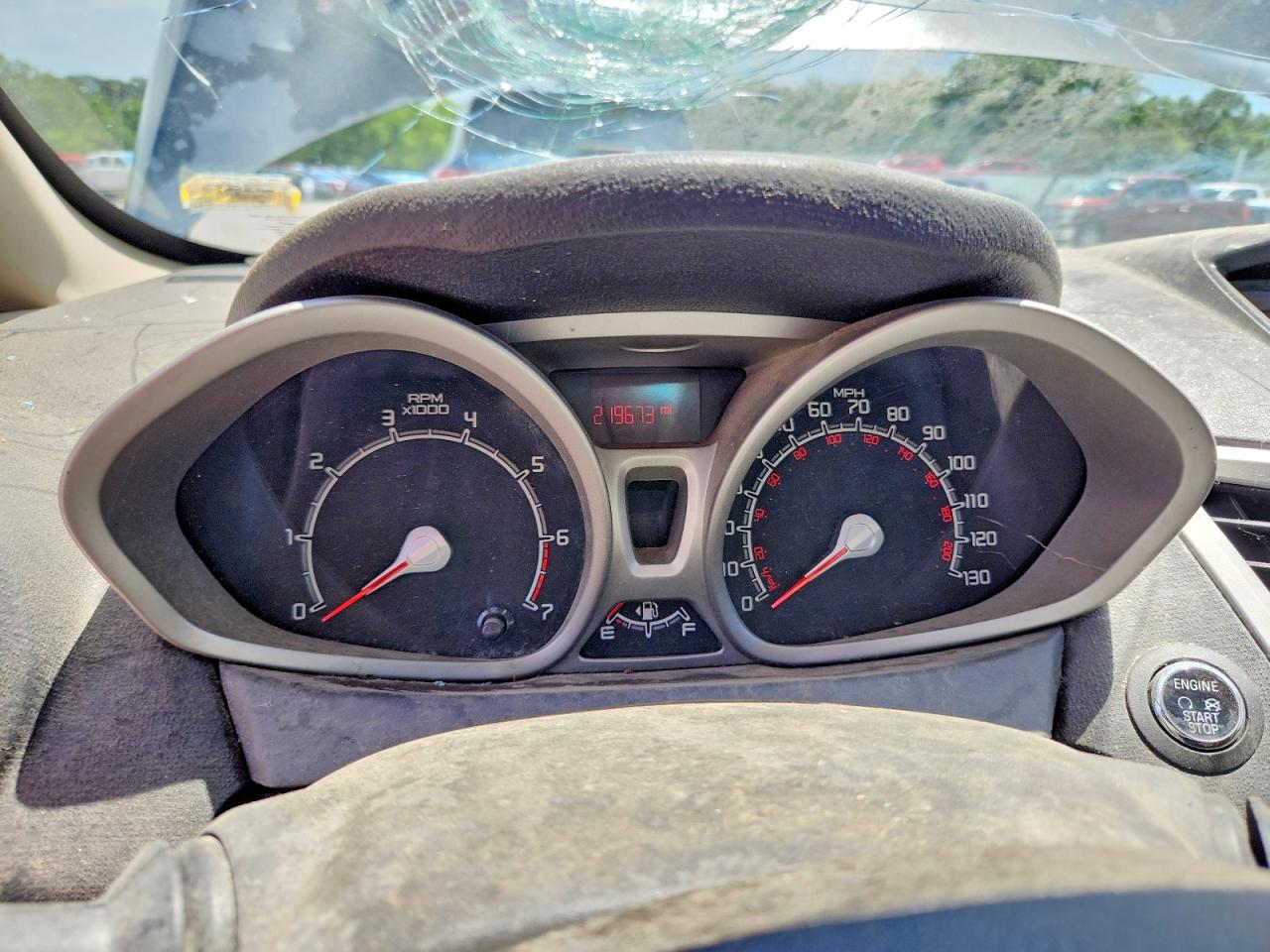 2011 Ford Fiesta Sel Gray vin: 3FADP4CJ7BM125124