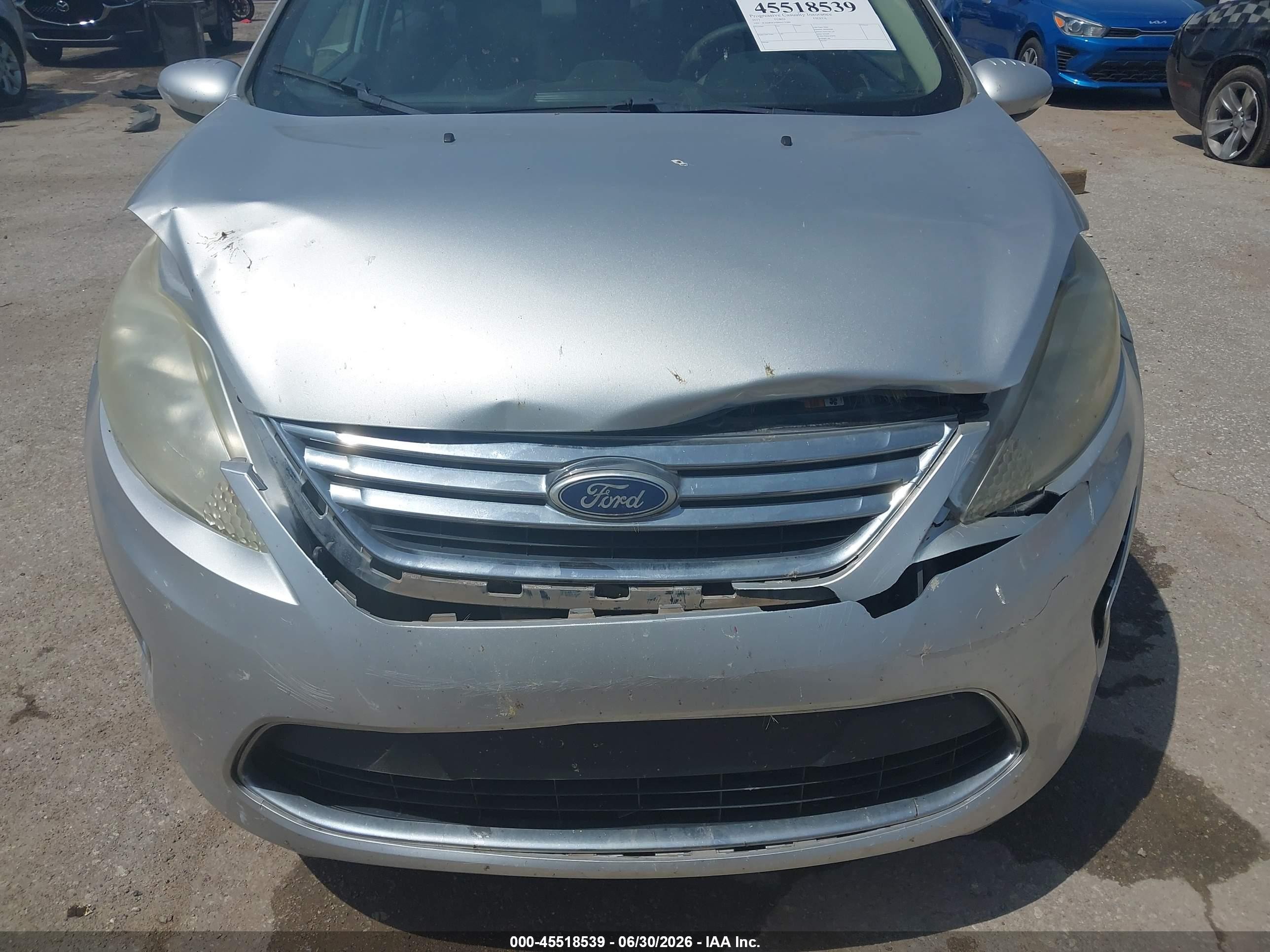 2011 Ford Fiesta Sel Silver vin: 3FADP4CJ7BM173299