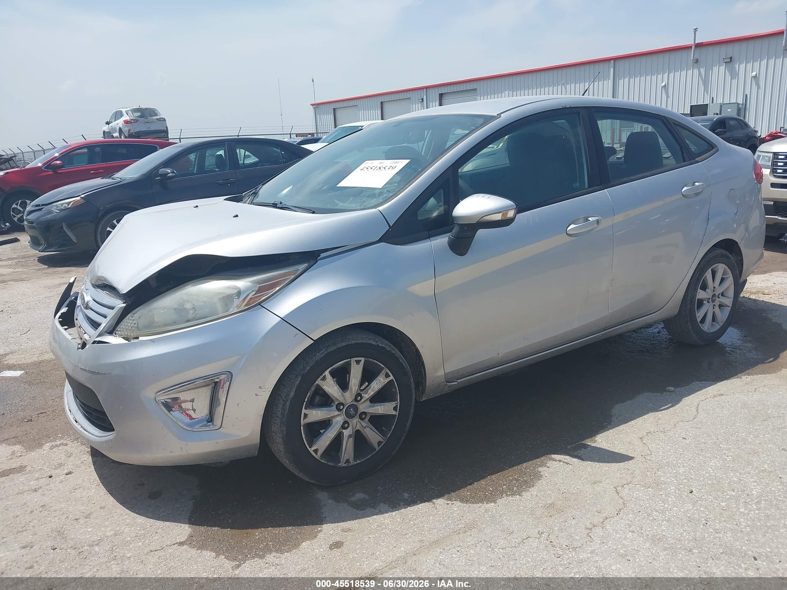 2011 Ford Fiesta Sel Silver vin: 3FADP4CJ7BM173299