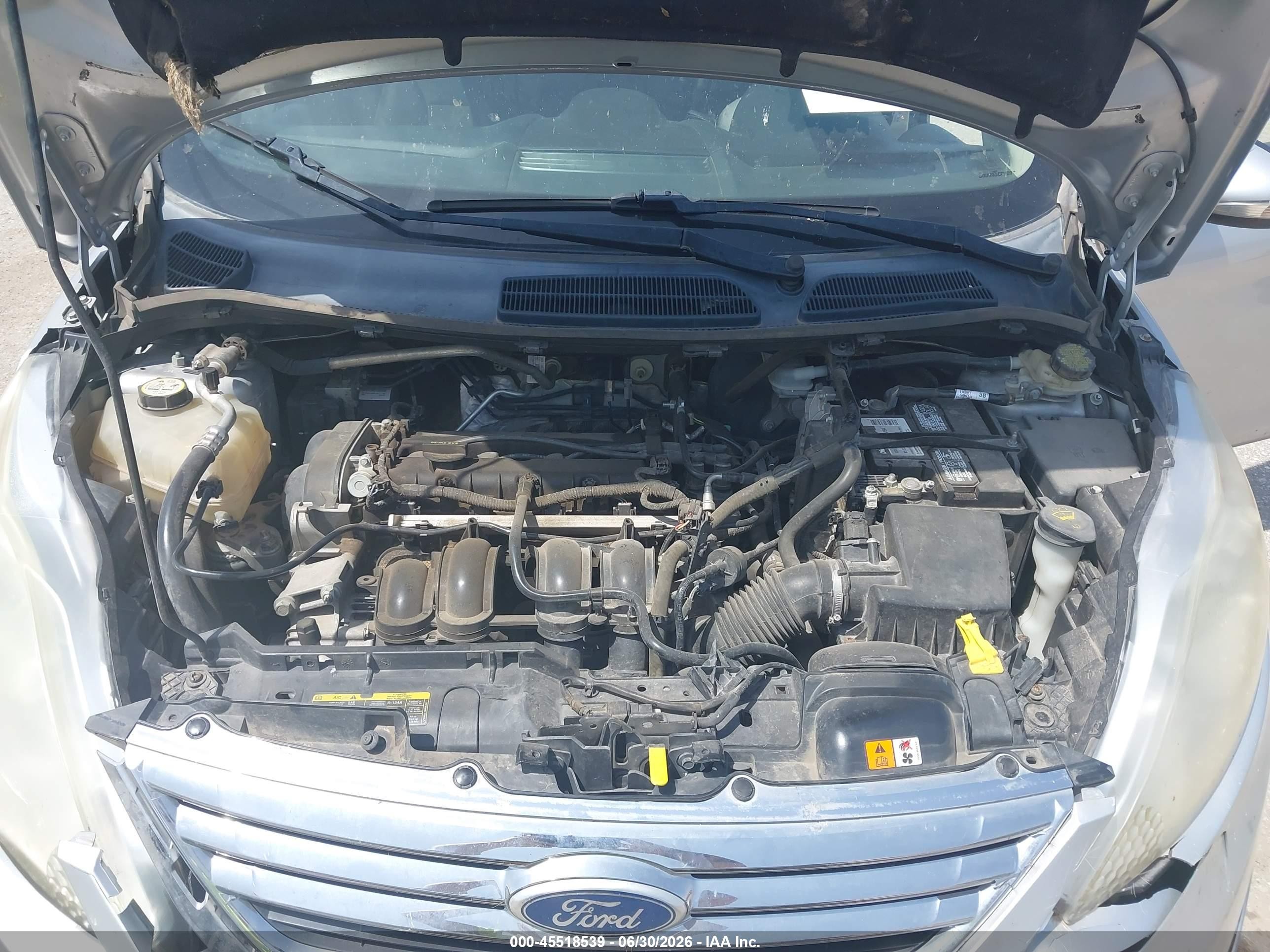 2011 Ford Fiesta Sel Silver vin: 3FADP4CJ7BM173299