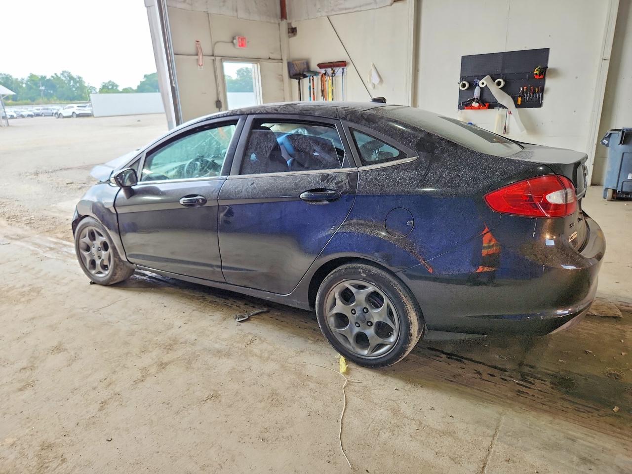 2011 Ford Fiesta Black vin: 3FADP4CJ7BM206947
