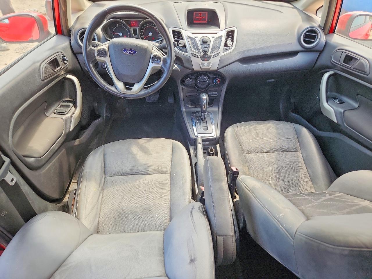 2012 Ford Fiesta Sel Red vin: 3FADP4CJ7CM195031