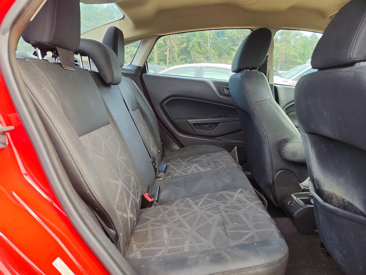 2012 Ford Fiesta Sel Red vin: 3FADP4CJ7CM195031
