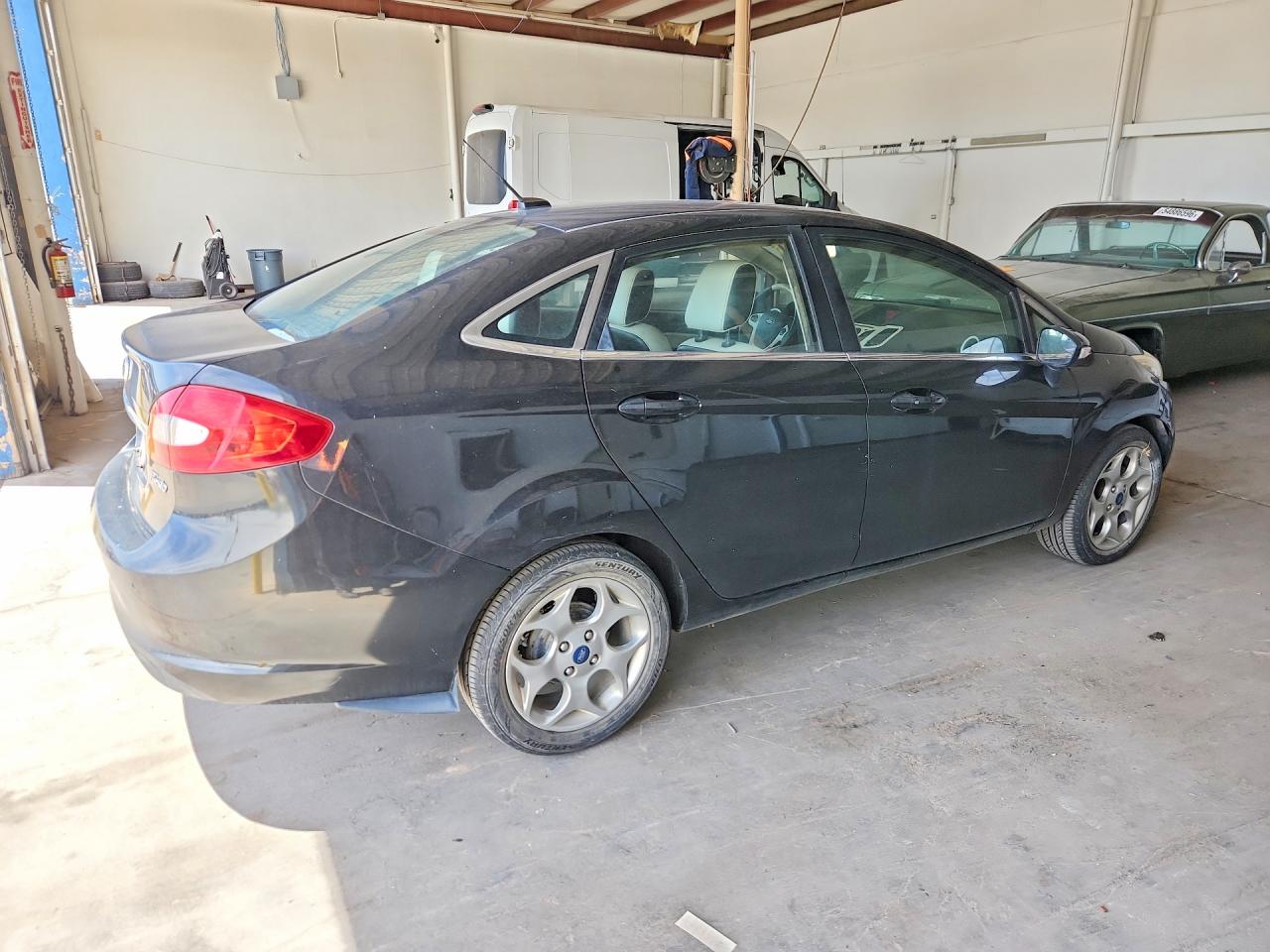 2012 Ford Fiesta Sel Black vin: 3FADP4CJ8CM176603