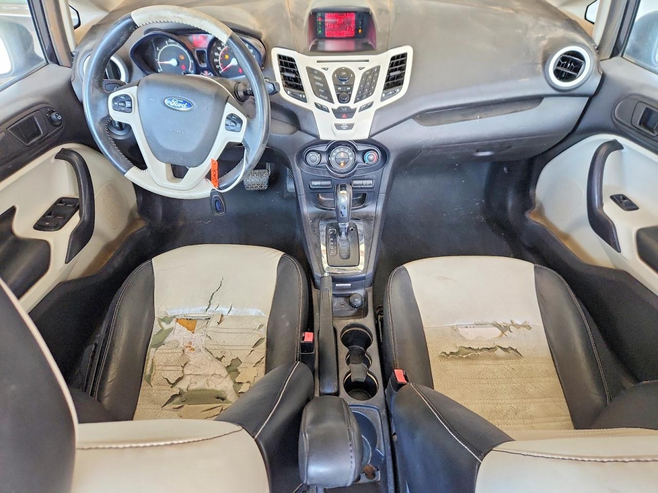 2012 Ford Fiesta Sel Black vin: 3FADP4CJ8CM176603