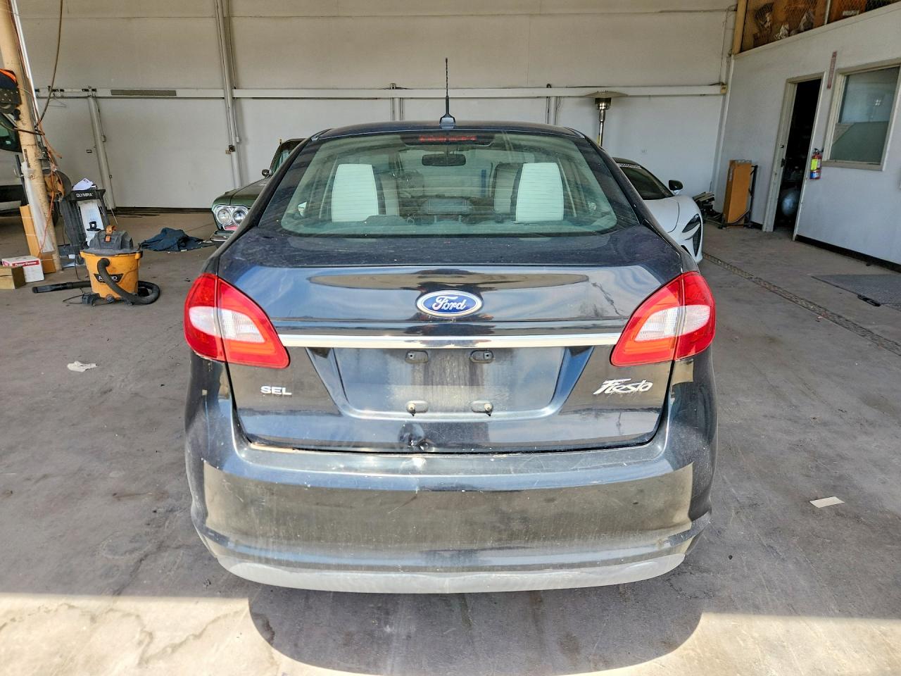 2012 Ford Fiesta Sel Black vin: 3FADP4CJ8CM176603