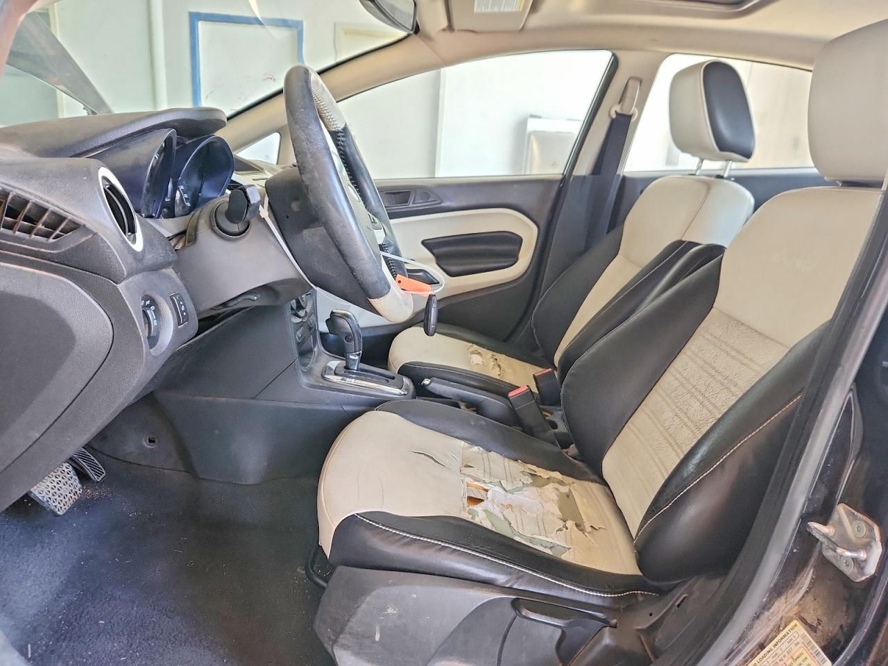 2012 Ford Fiesta Sel Black vin: 3FADP4CJ8CM176603