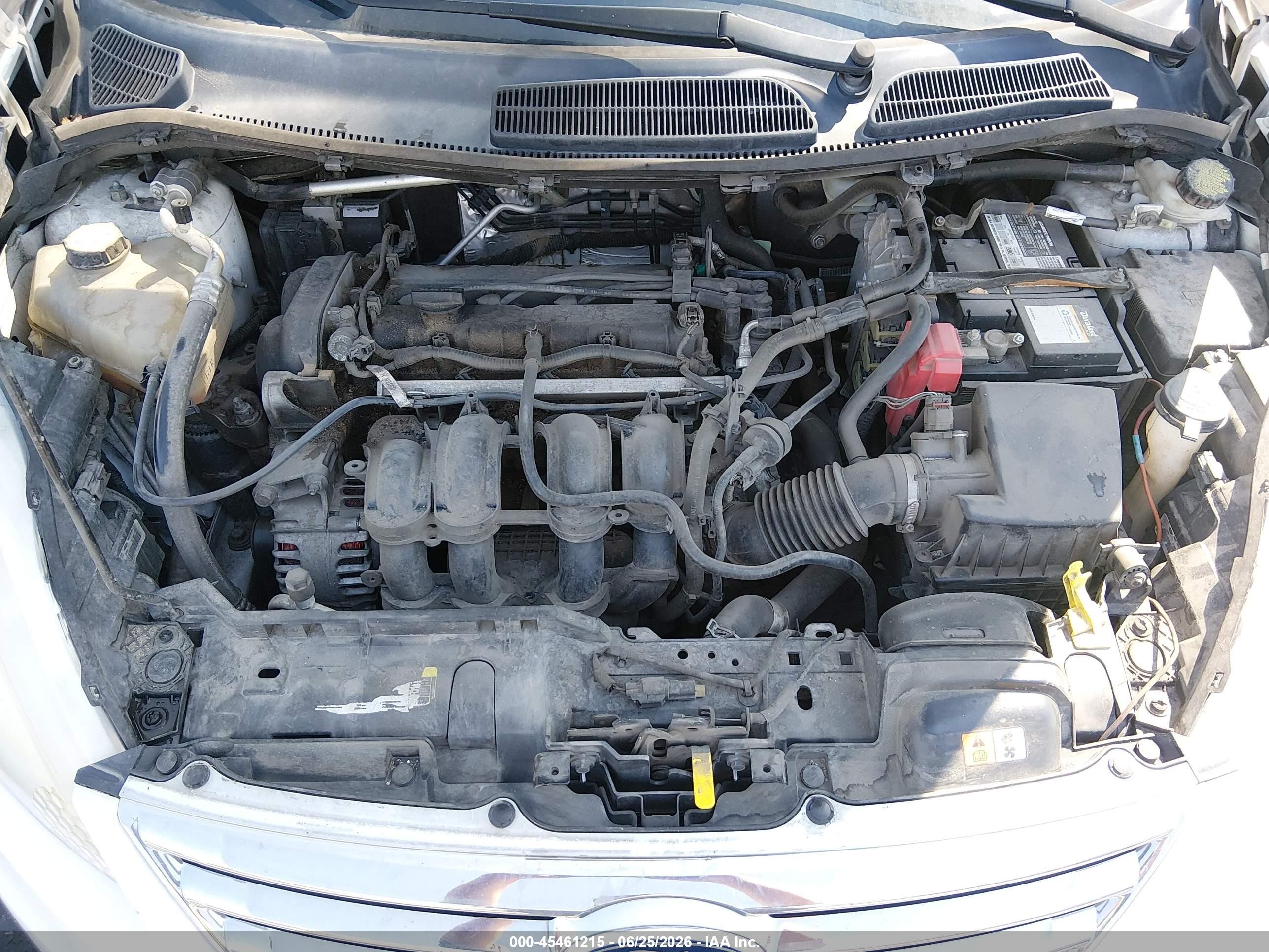 2011 Ford Fiesta Sel Белый vin: 3FADP4CJ9BM196910