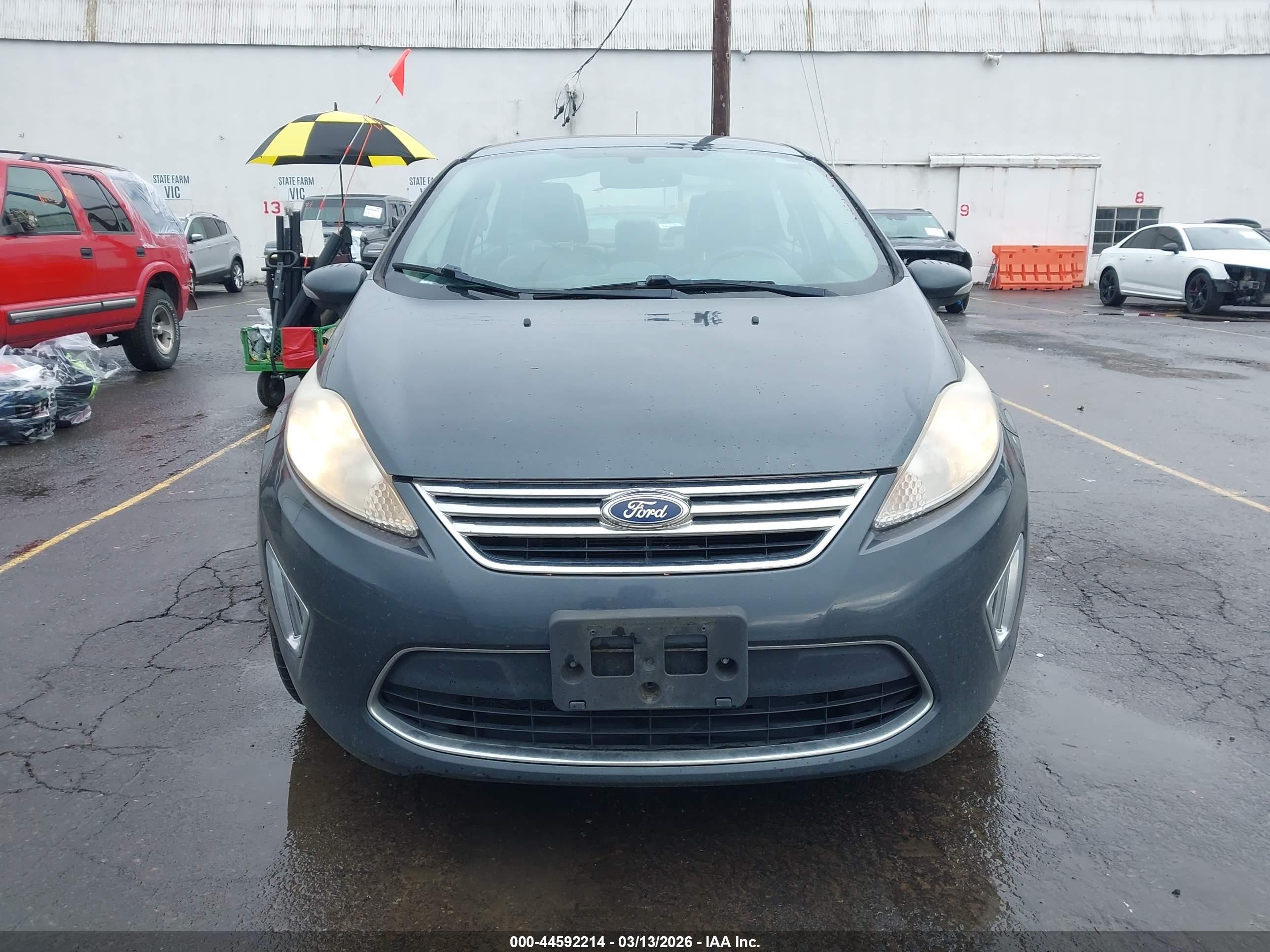2011 Ford Fiesta Sel Black vin: 3FADP4CJ9BM222549