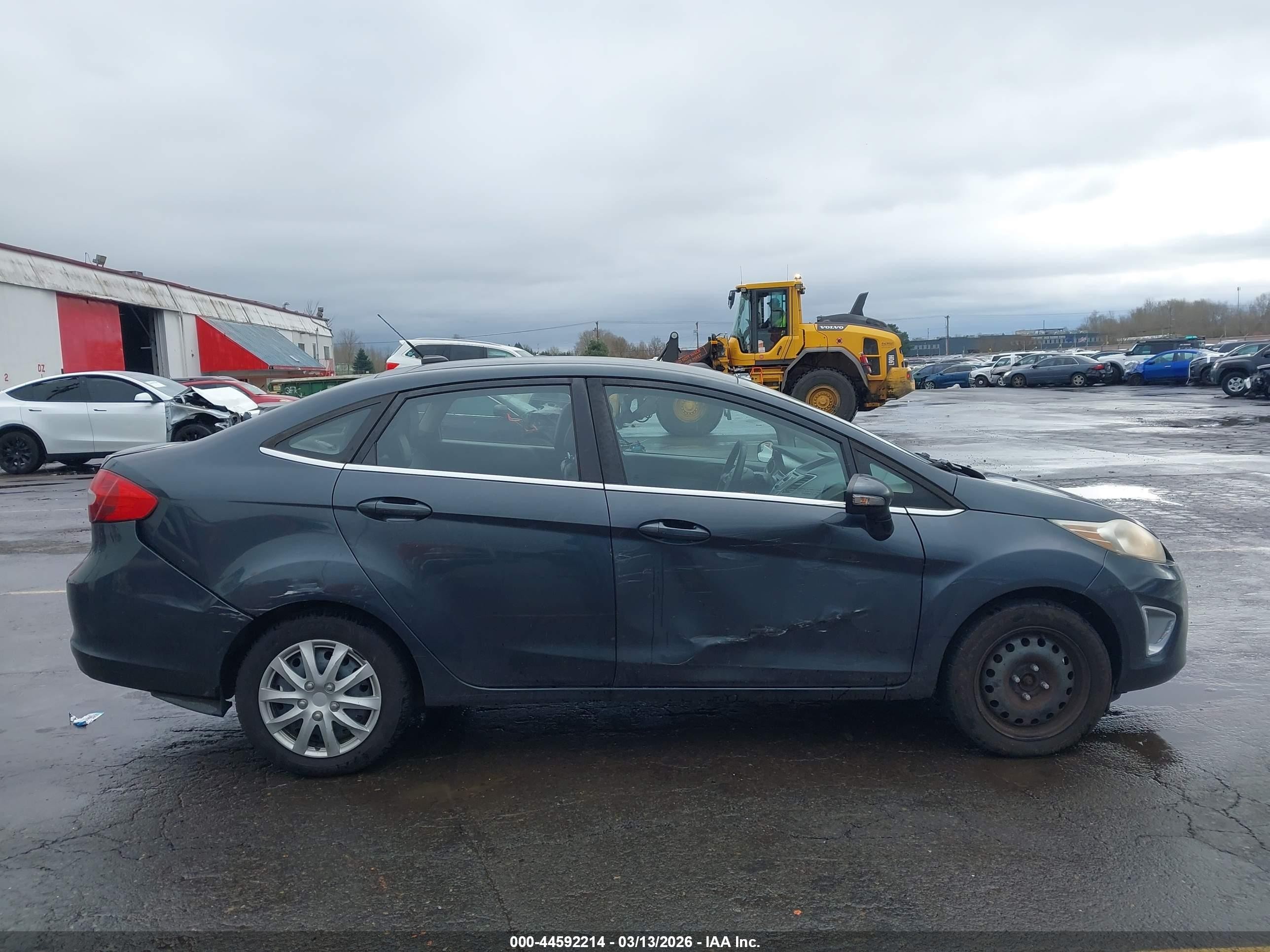 2011 Ford Fiesta Sel Black vin: 3FADP4CJ9BM222549