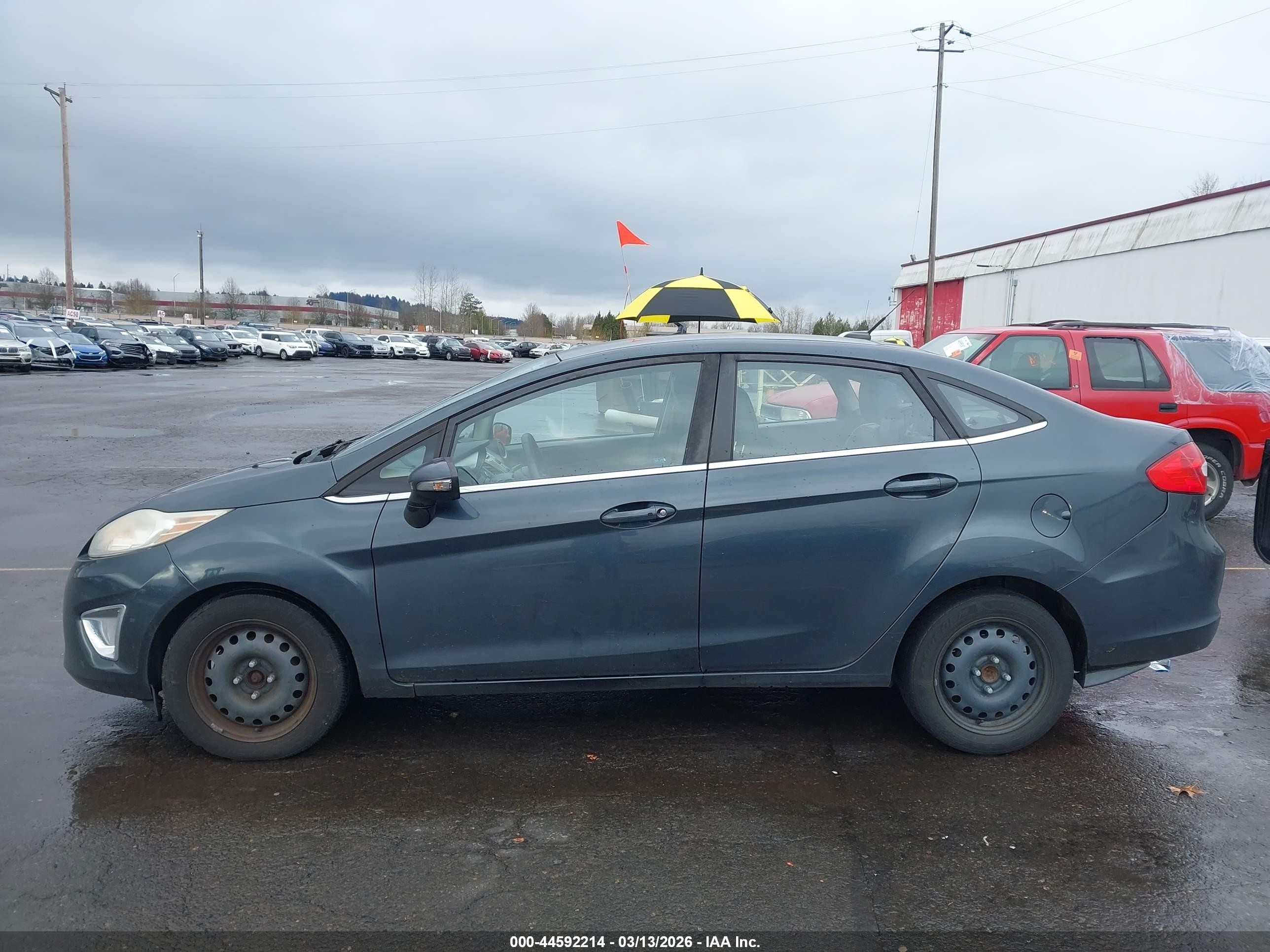 2011 Ford Fiesta Sel Black vin: 3FADP4CJ9BM222549