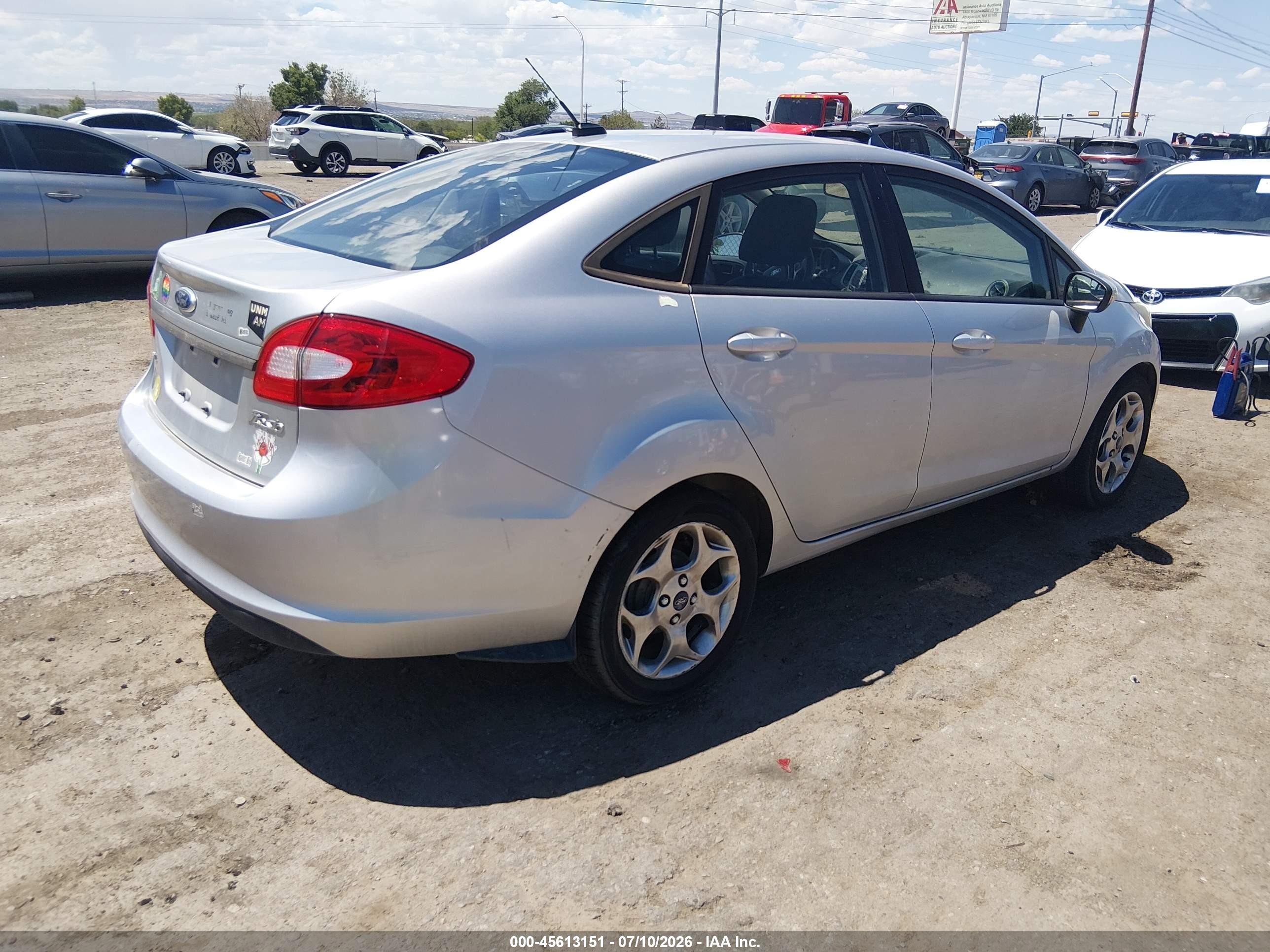 2012 Ford Fiesta Sel Silver vin: 3FADP4CJXCM173654