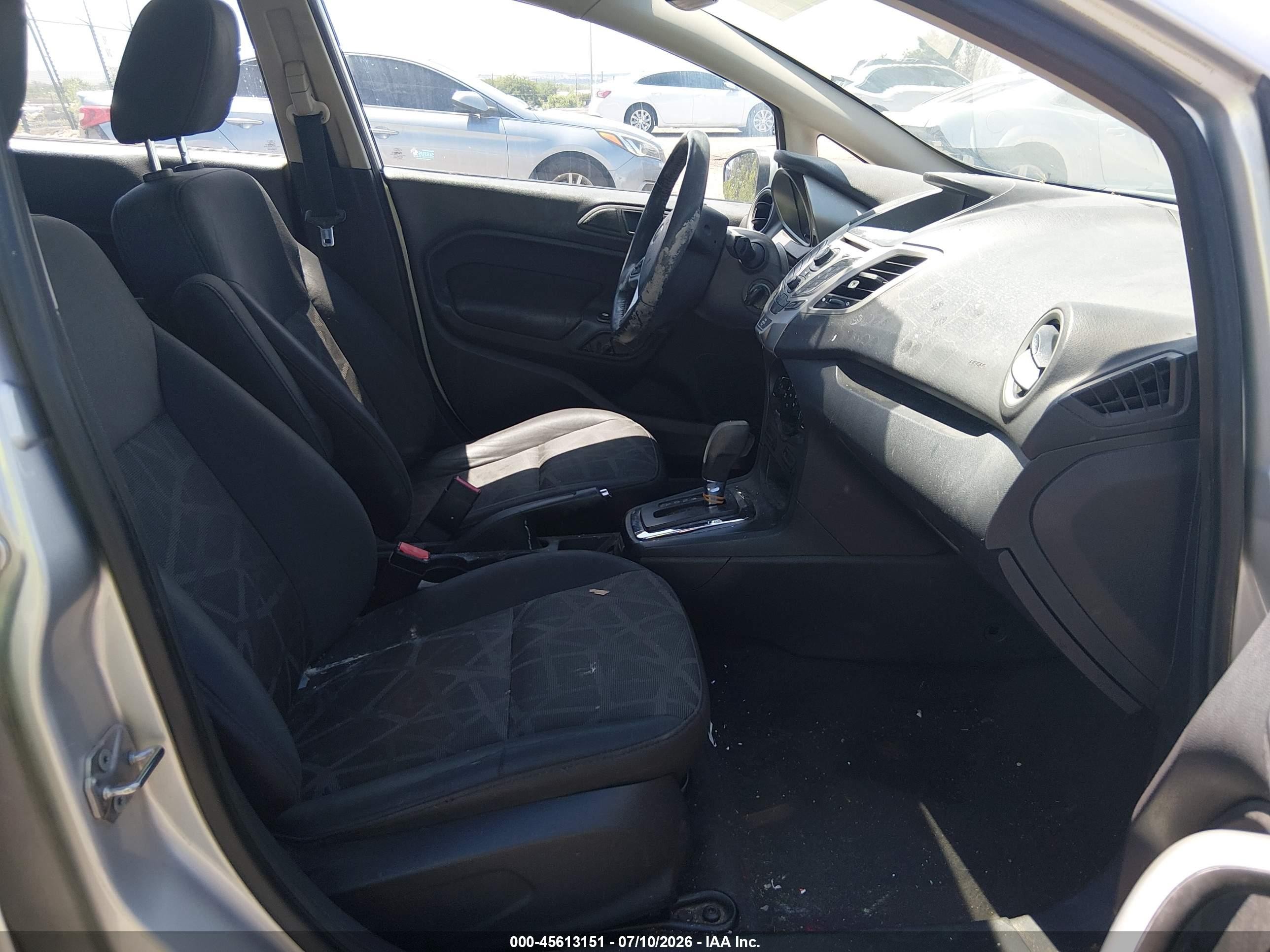 2012 Ford Fiesta Sel Silver vin: 3FADP4CJXCM173654