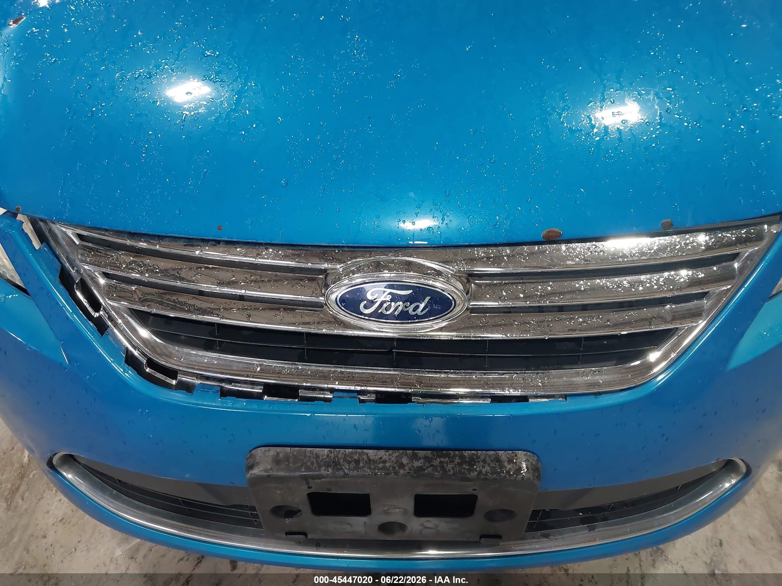 2012 Ford Fiesta Sel Blue vin: 3FADP4CJXCM176182