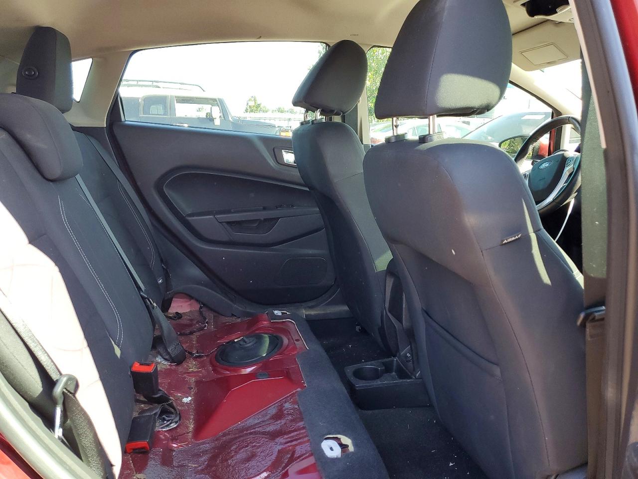 2014 Ford Fiesta Se Красный vin: 3FADP4EE6EM175758