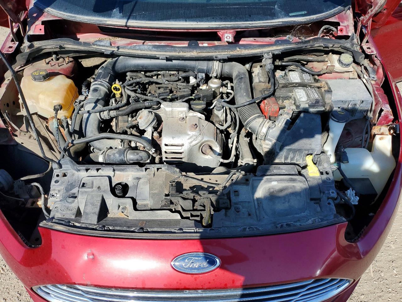 2014 Ford Fiesta Se Красный vin: 3FADP4EE6EM175758