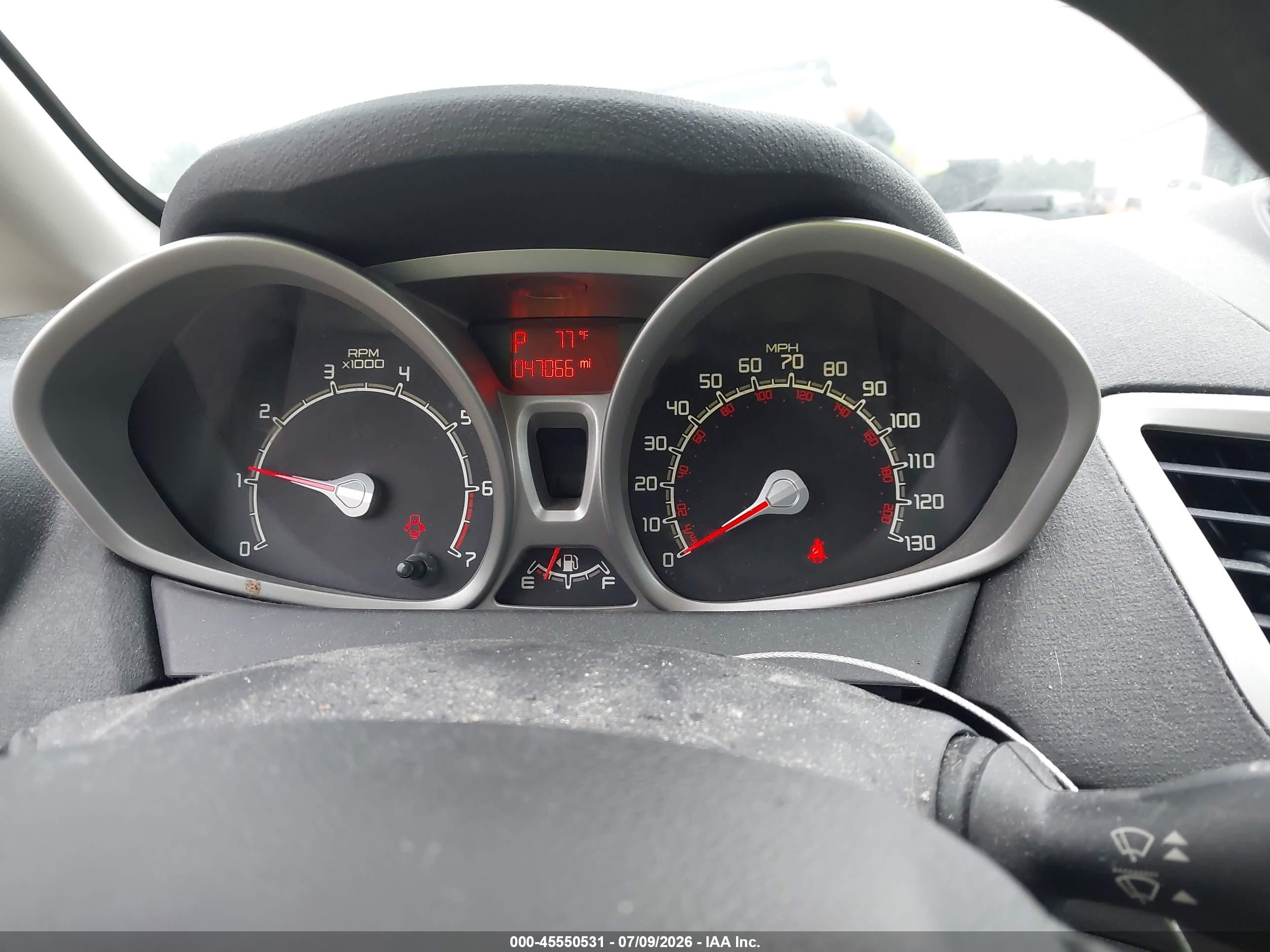 2011 Ford Fiesta Se Silver vin: 3FADP4EJ0BM111515