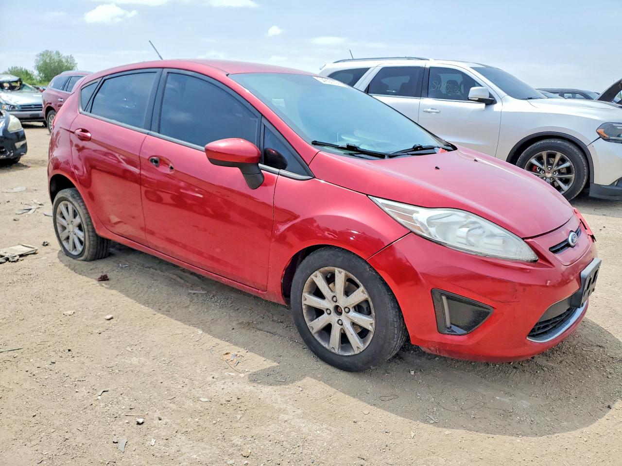 2011 Ford Fiesta Se Red vin: 3FADP4EJ0BM144658