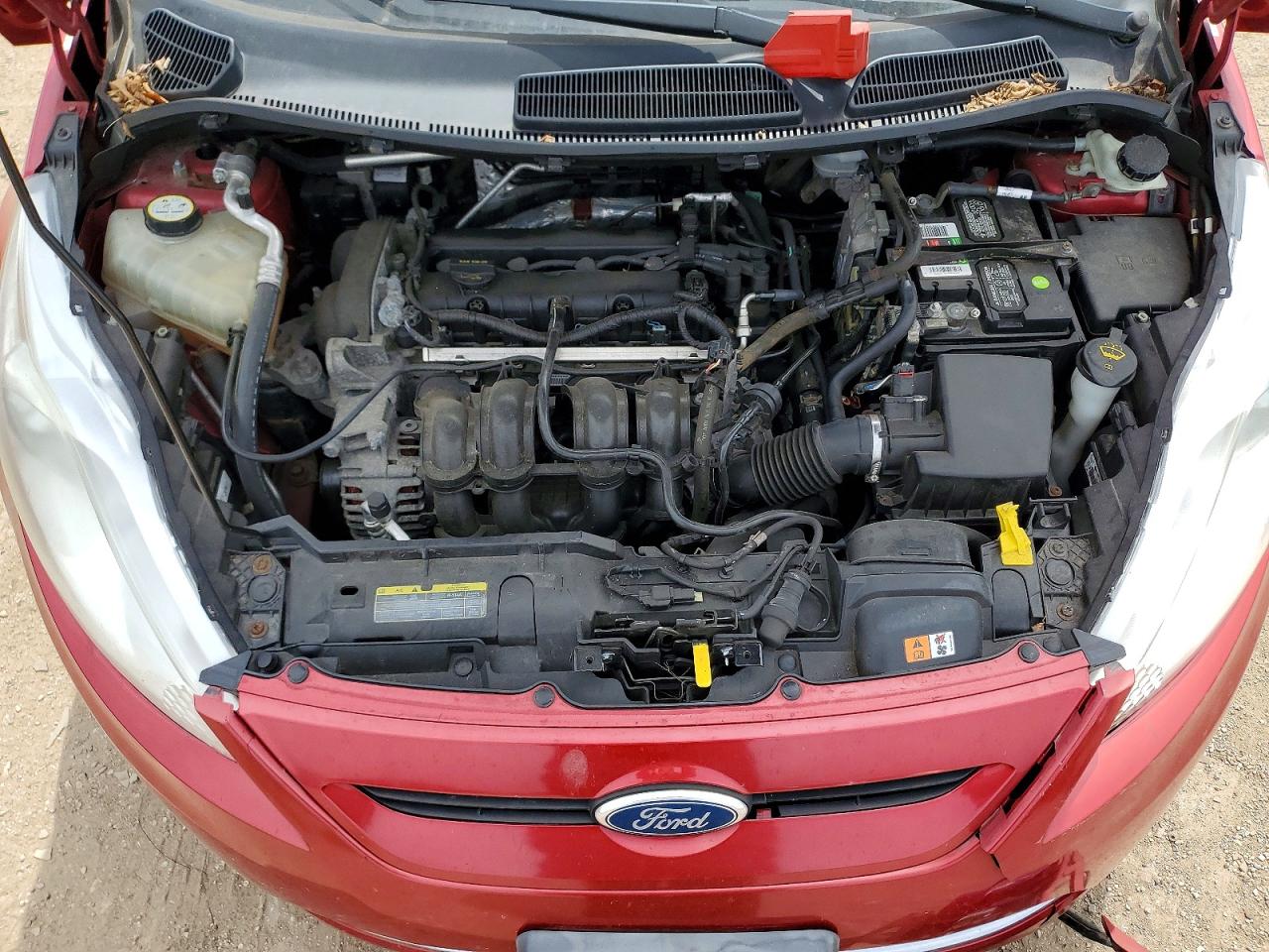 2011 Ford Fiesta Se Red vin: 3FADP4EJ0BM144658