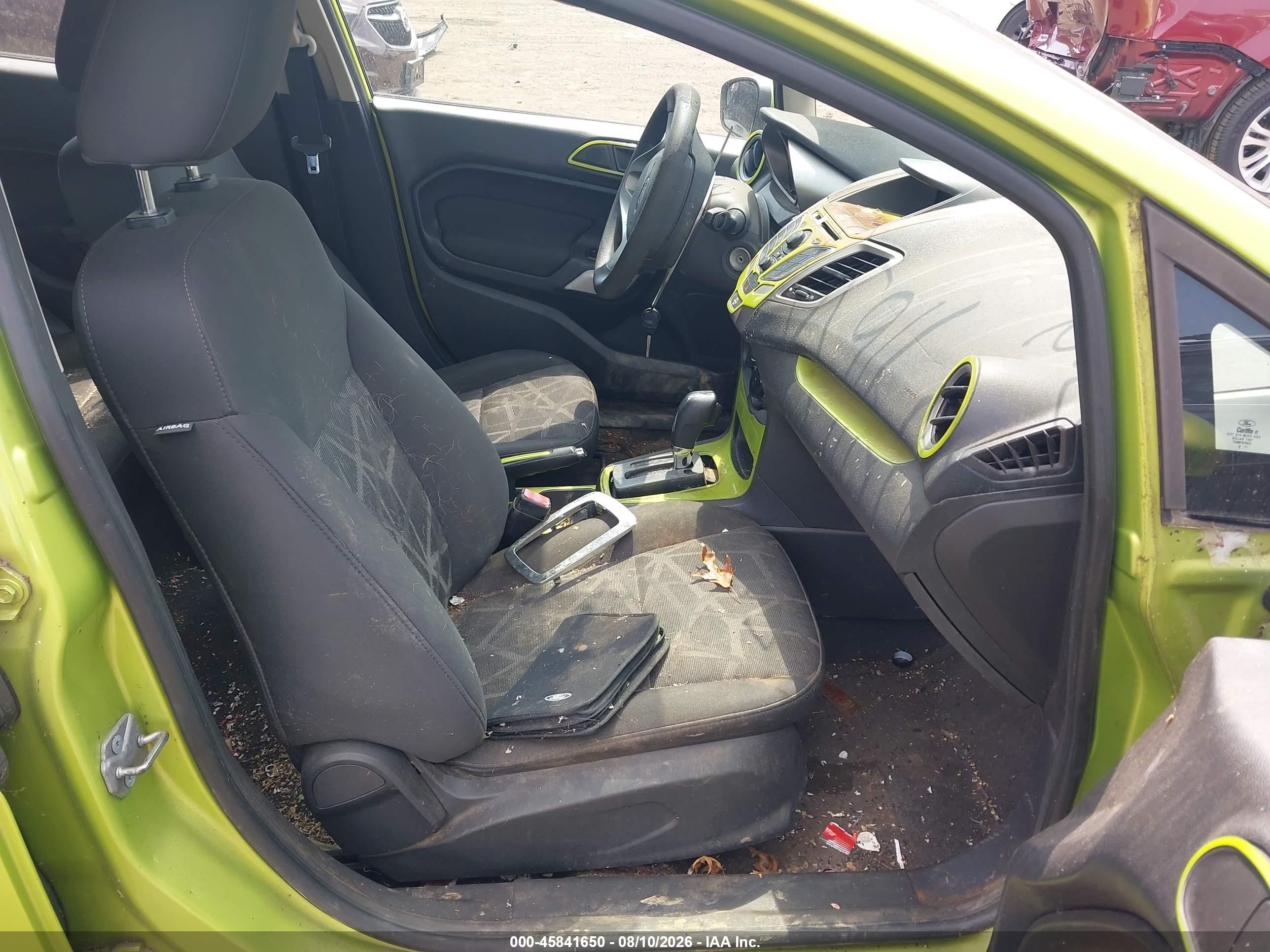 2011 Ford Fiesta Se Зеленый vin: 3FADP4EJ0BM170841