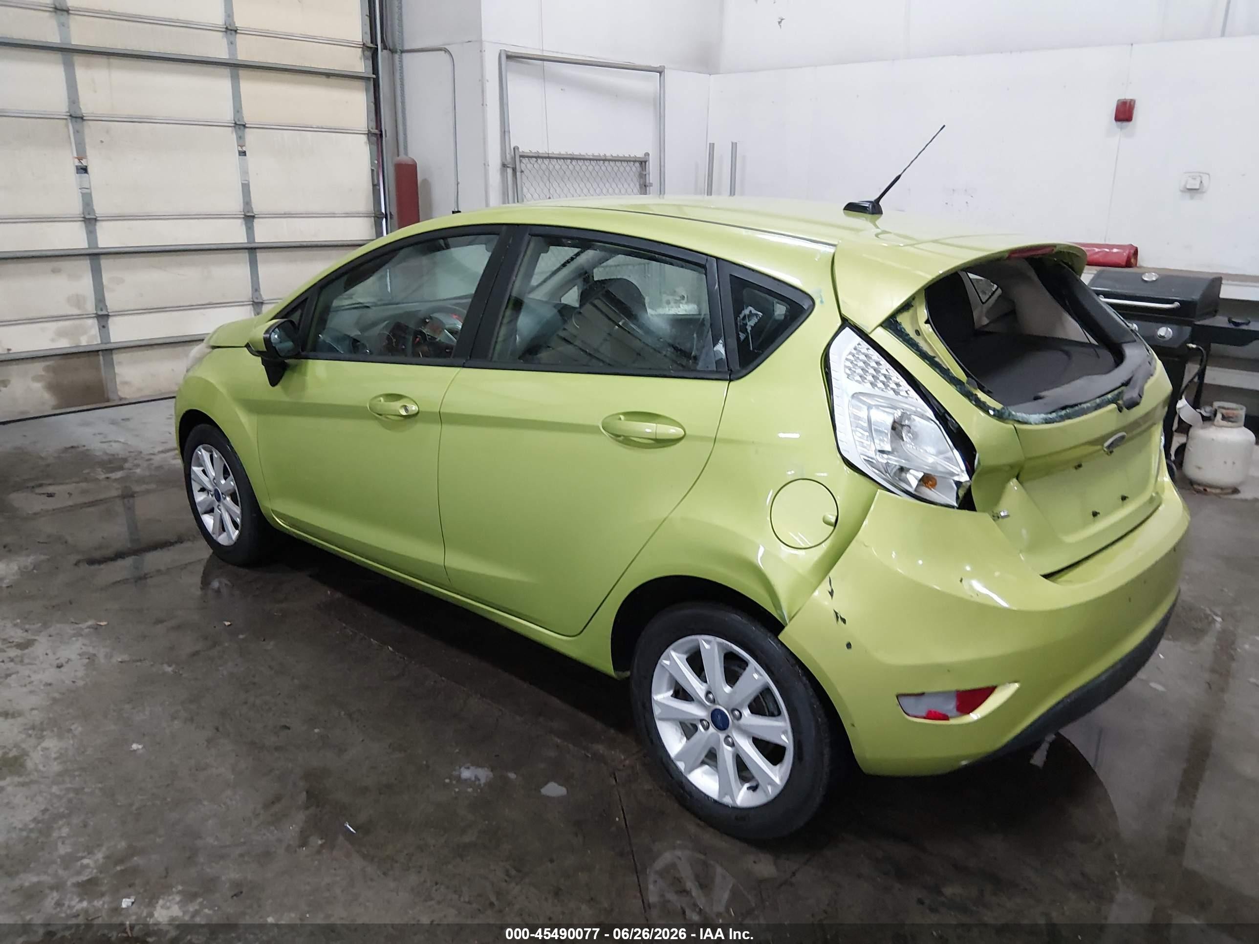 2011 Ford Fiesta Se Green vin: 3FADP4EJ0BM180561