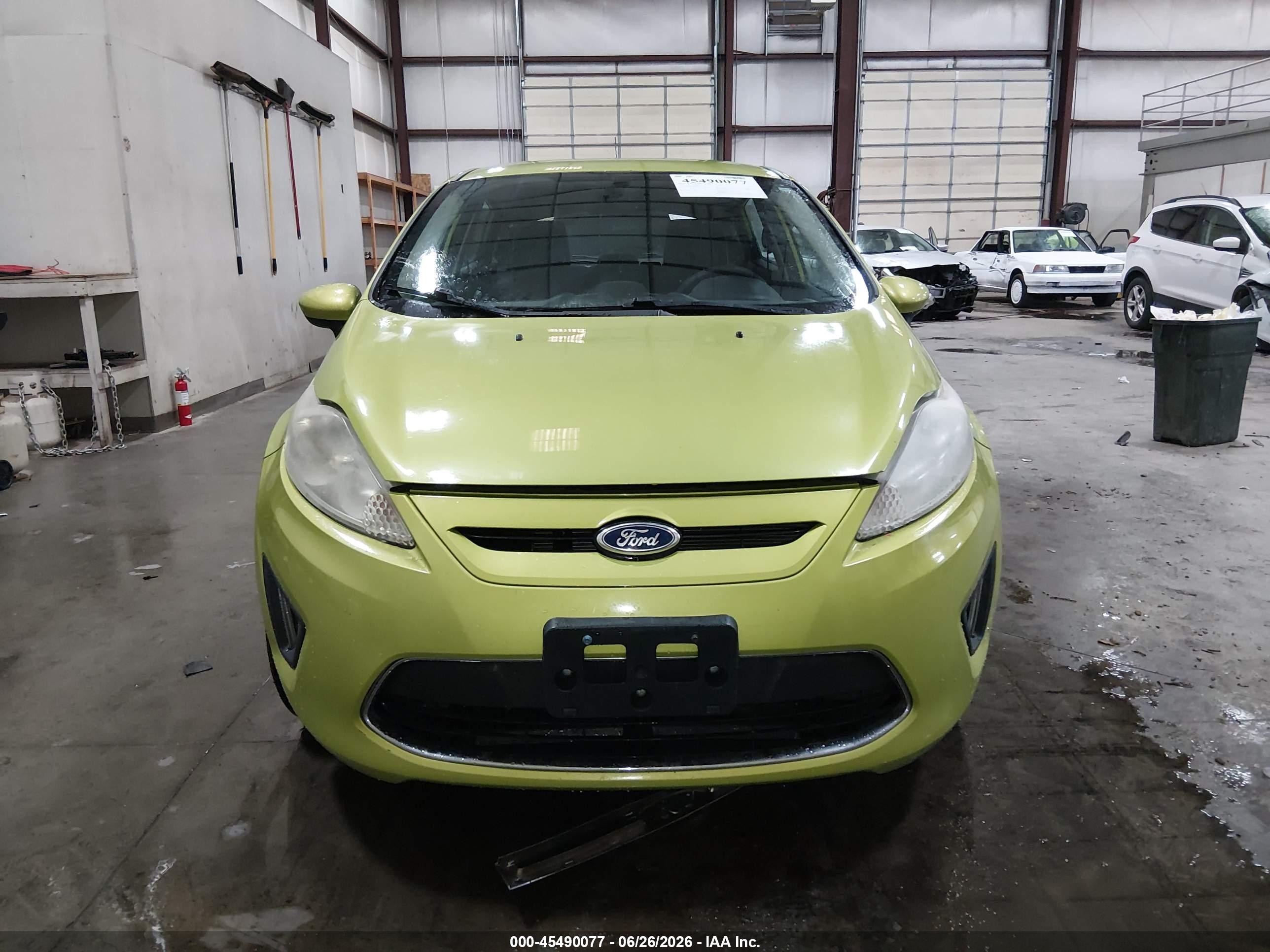 2011 Ford Fiesta Se Green vin: 3FADP4EJ0BM180561