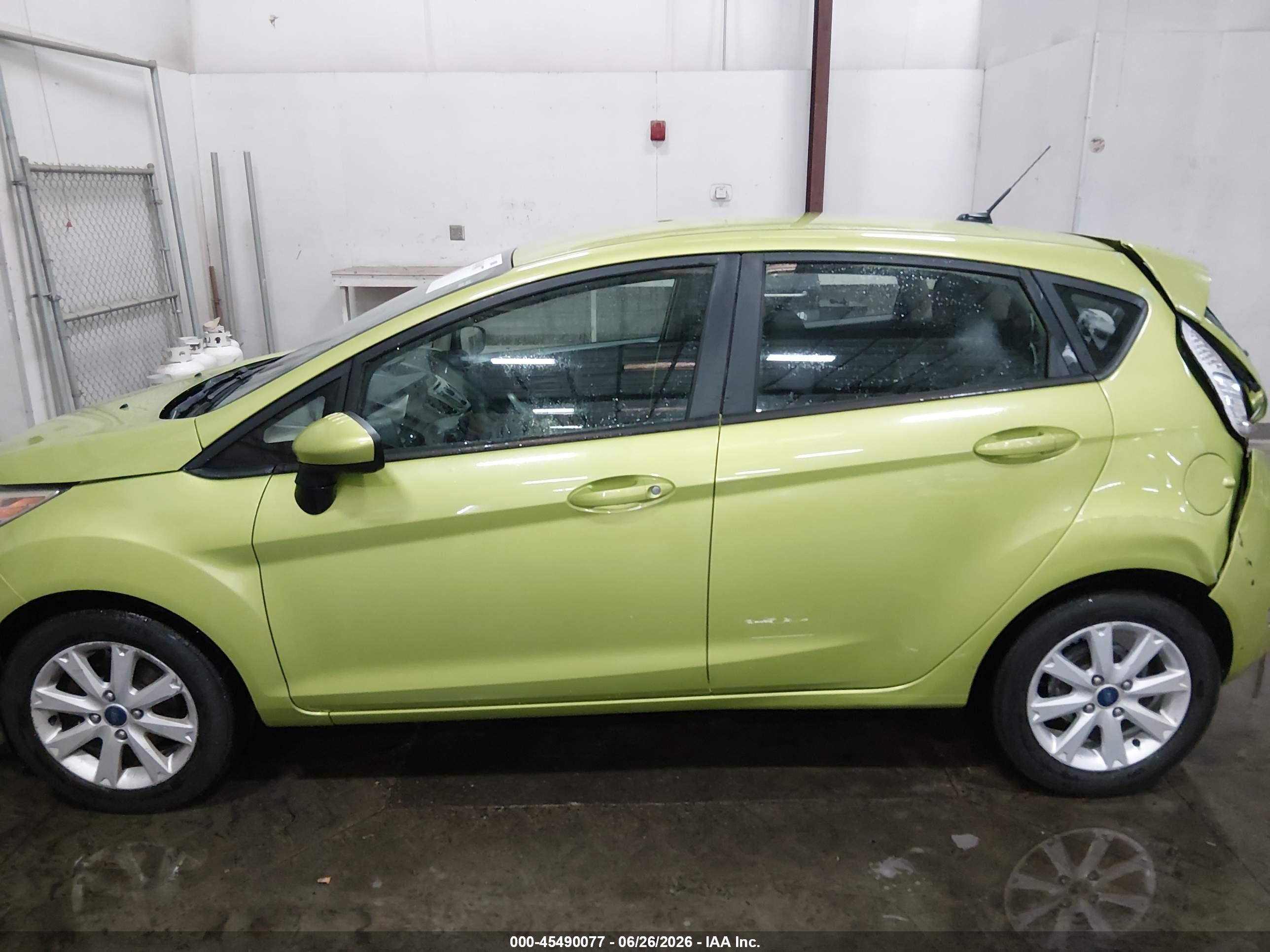 2011 Ford Fiesta Se Green vin: 3FADP4EJ0BM180561