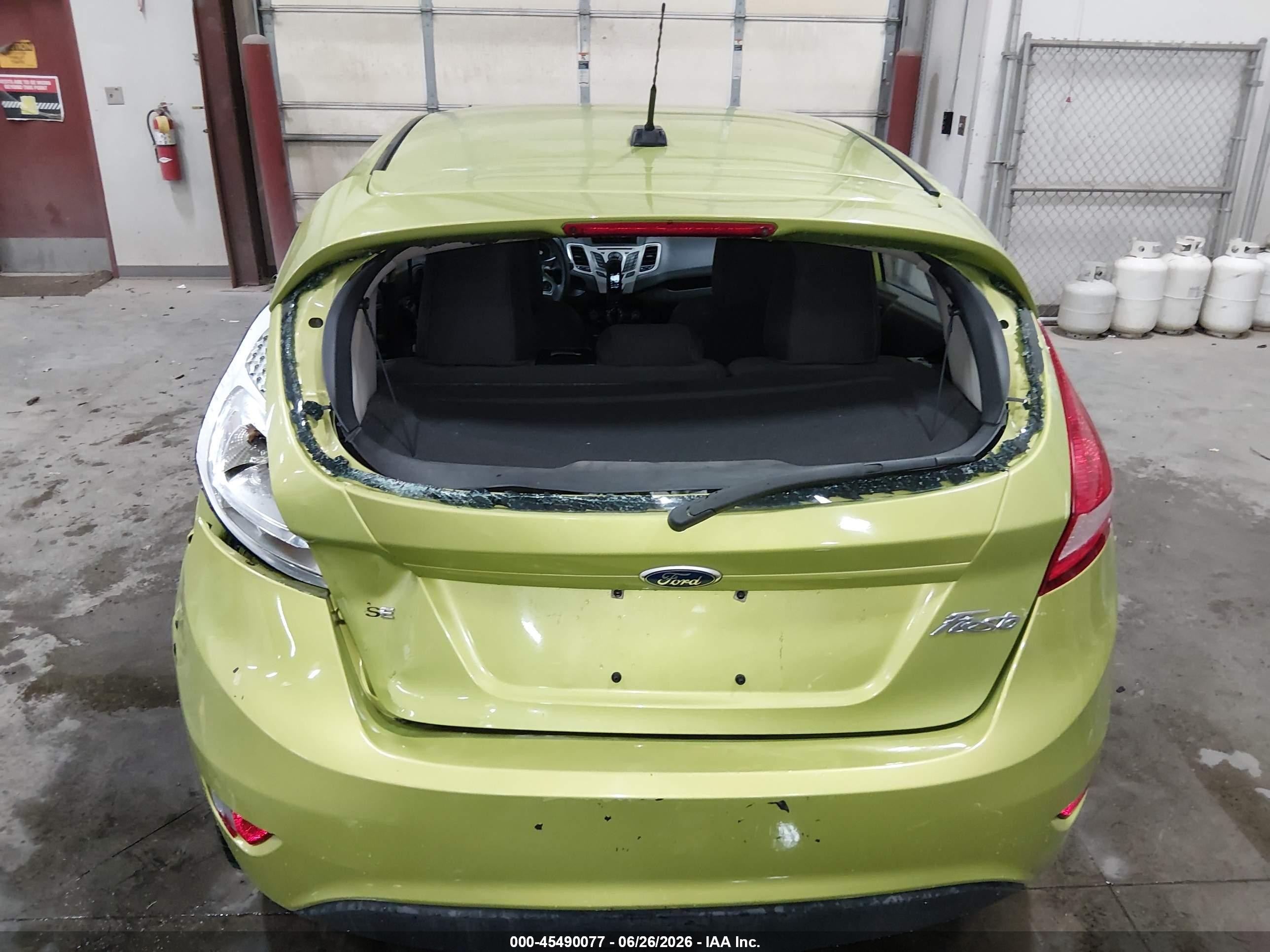 2011 Ford Fiesta Se Green vin: 3FADP4EJ0BM180561