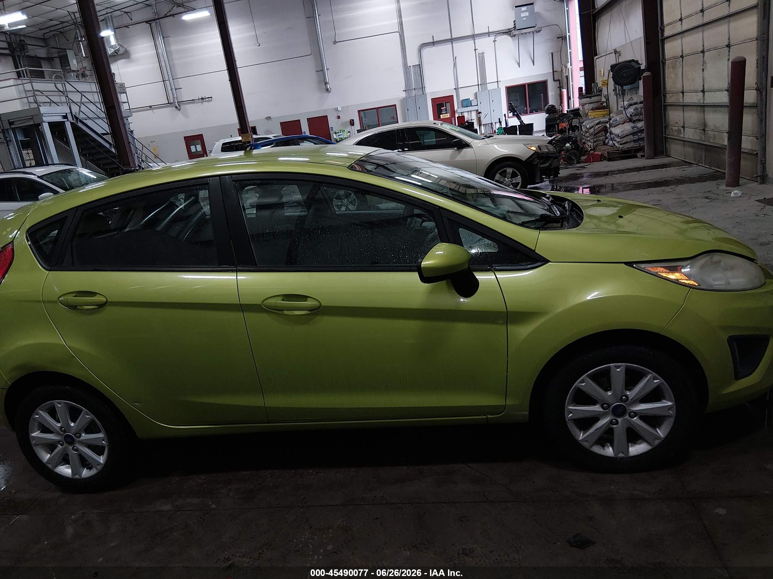 2011 Ford Fiesta Se Green vin: 3FADP4EJ0BM180561