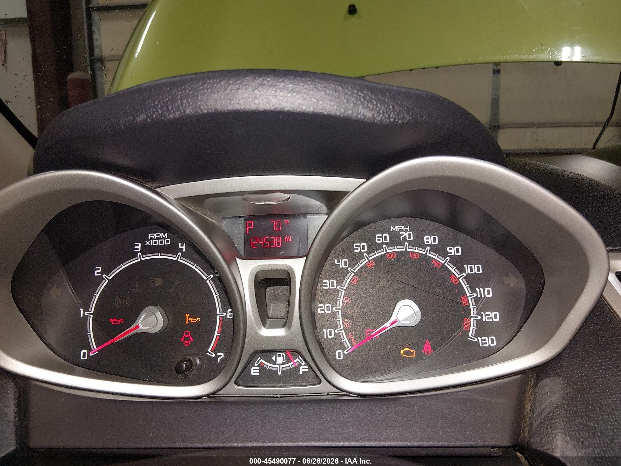 2011 Ford Fiesta Se Green vin: 3FADP4EJ0BM180561